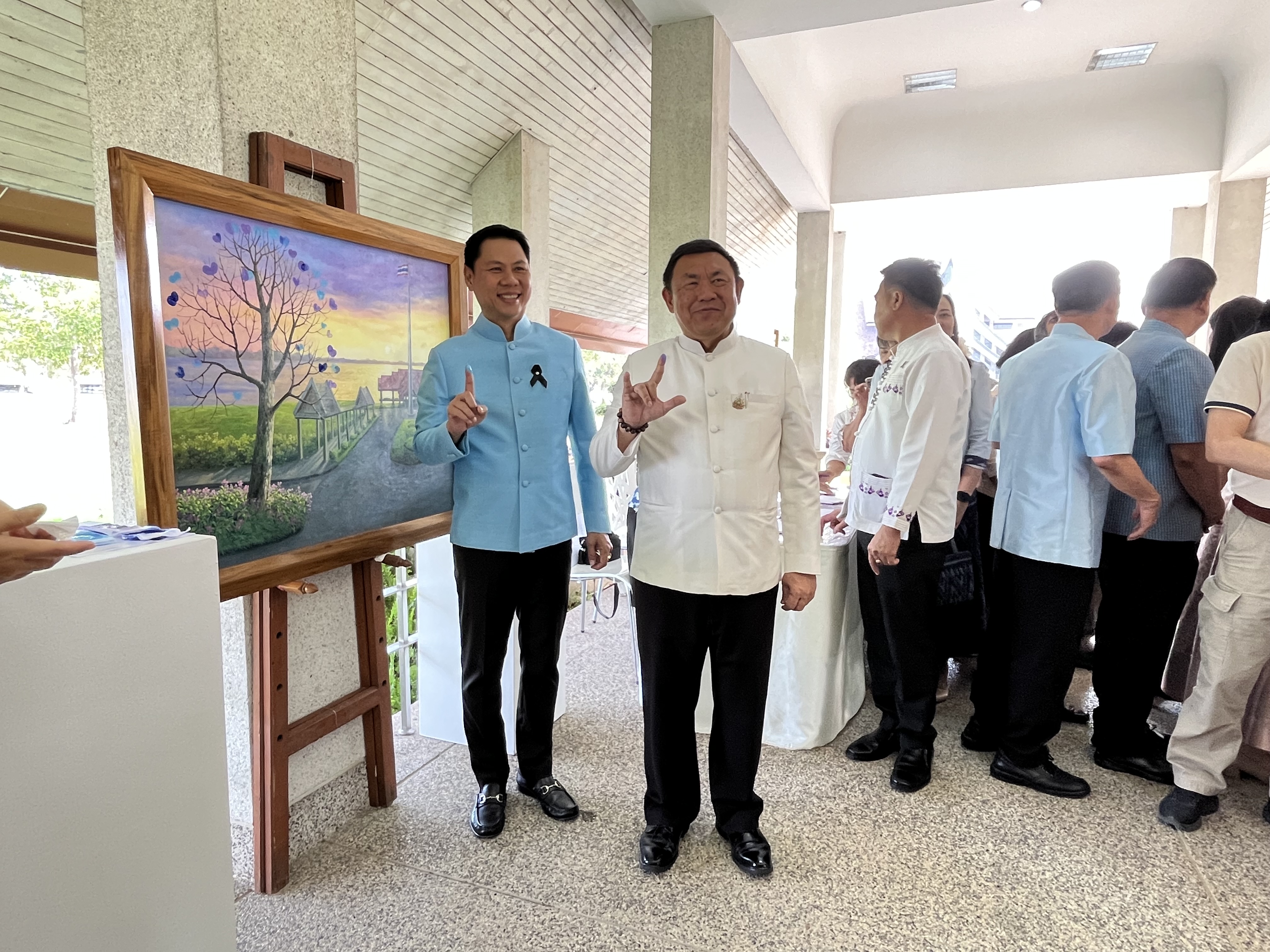 title - ปฏิรูปที่ดินจังหวัดพระนครศรีอยุธยา ร่วม เปิดโครงการ “รักแห่งศิลป์ รักแห่งแผ่นดิน” เพื่อแสดงความจงรักภักดีและน้อมรำลึกในพระมหากรุณาธิคุณของสมเด็จพระนางเจ้าสิริกิติ์ พระบรมราชินีนาถ พระบรมราชชนนีพันปีหลวง 
