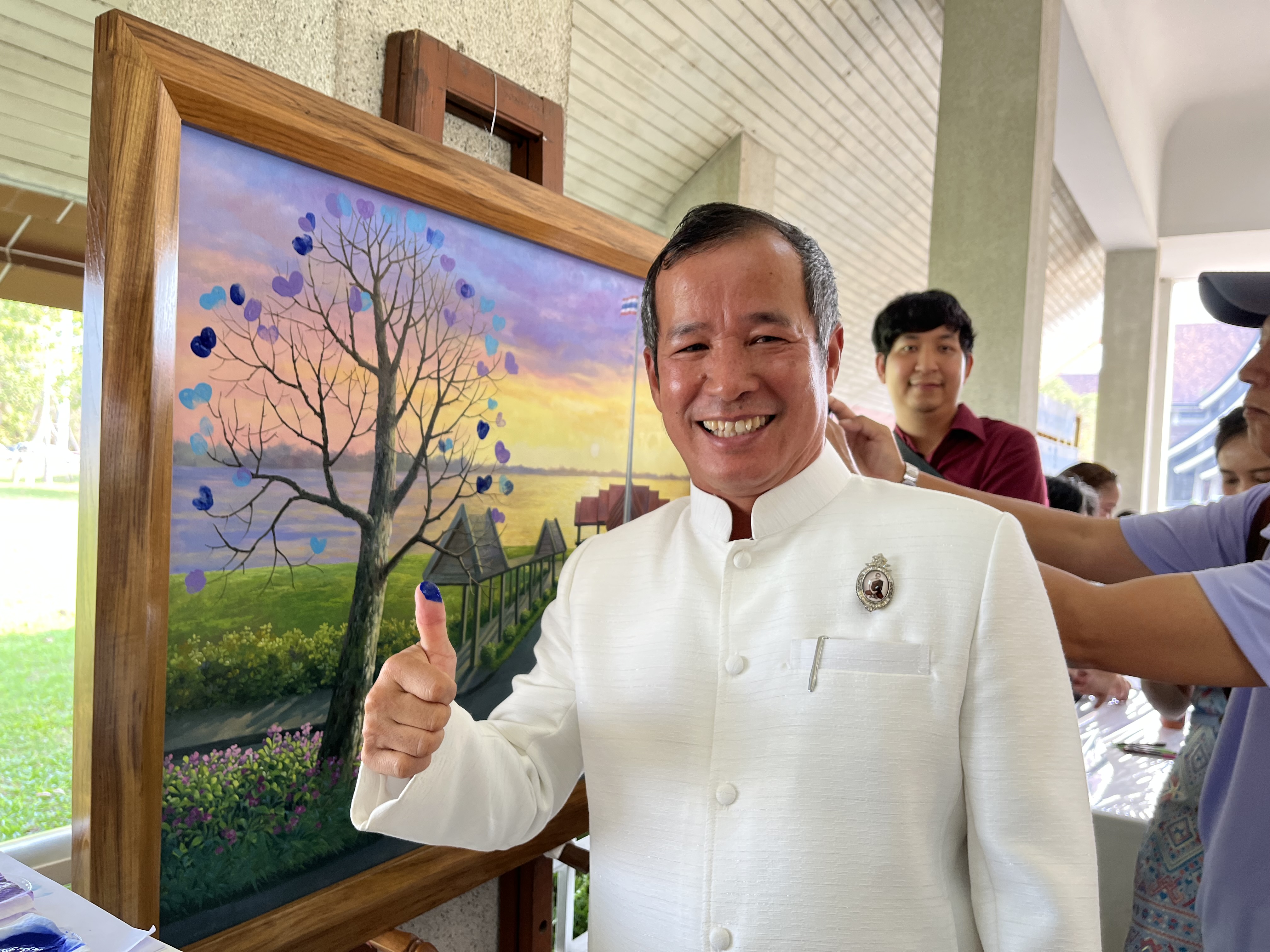 title - ปฏิรูปที่ดินจังหวัดพระนครศรีอยุธยา ร่วม เปิดโครงการ “รักแห่งศิลป์ รักแห่งแผ่นดิน” เพื่อแสดงความจงรักภักดีและน้อมรำลึกในพระมหากรุณาธิคุณของสมเด็จพระนางเจ้าสิริกิติ์ พระบรมราชินีนาถ พระบรมราชชนนีพันปีหลวง 