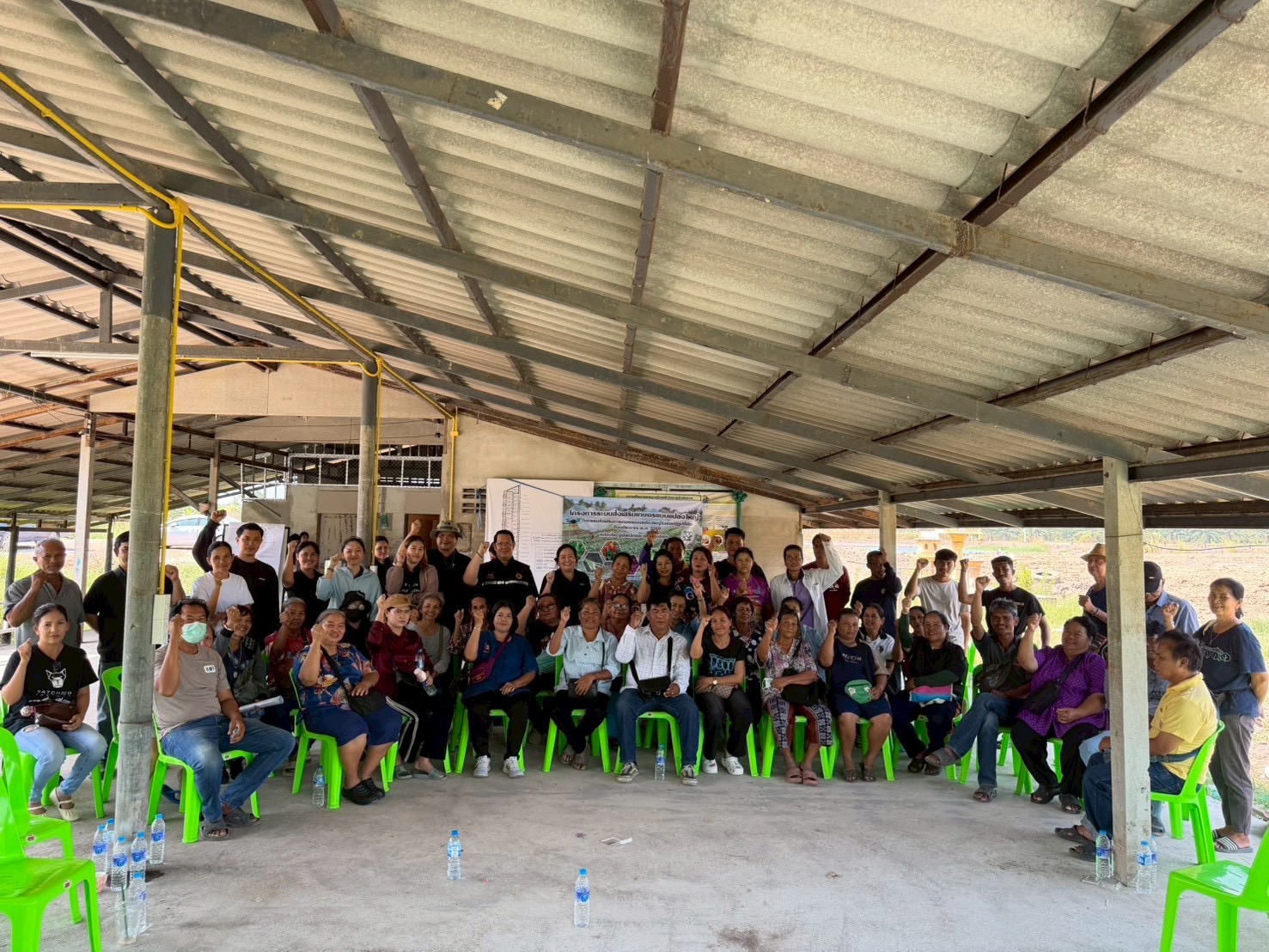 ส.ป.ก. พระนครศรีอยุธยา ดำเนินการ จัดฝึกอบรมเกษตรกรภายใต้โครงการระบบส่งเสริมเกษตรแบบแปลงใหญ่ กิจกรรมส่งเสริมการเกษตรแบบแปลงใหญ่ในเขตปฏิรูปที่ดิน ปีงบประมาณ พ.ศ. ๒๕๖๙ หลักสูตรที่ ๕ แนวทางการบริหารจัดการกลุ่มอย่างเป็นระบบแบบครบวงจร