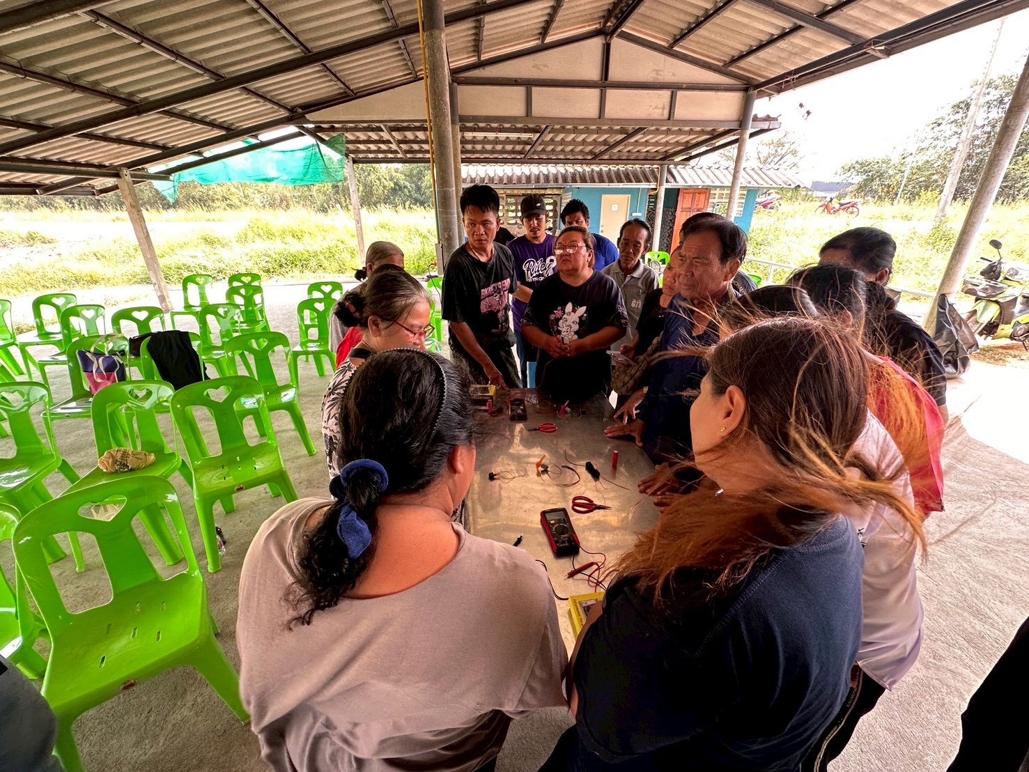 title - ส.ป.ก.พระนครศรีอยุธยา ดำเนินการจัดอบรม เกษตรกรภายใต้โครงการระบบส่งเสริมเกษตรแบบแปลงใหญ่ กิจกรรมส่งเสริมการเกษตรแบบแปลงใหญ่ในเขตปฏิรูปที่ดิน ปีงบประมาณ พ.ศ. ๒๕๖๙ หลักสูตรที่ ๖ เพิ่มศักยภาพการผลิต, การตลาดและการจำหน่ายพืชผักปลอดภัย GAP แบบครบวงจร