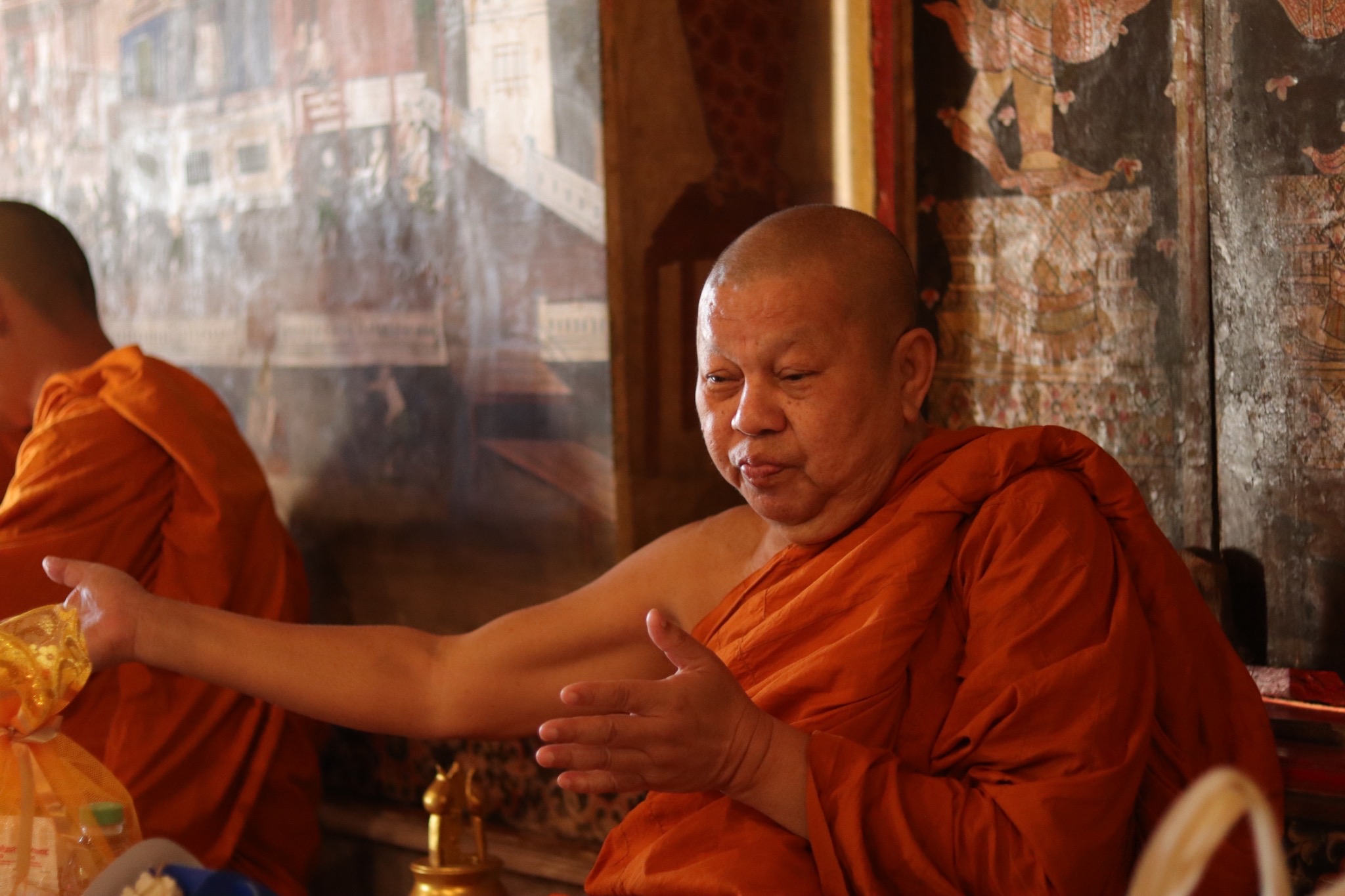 title - นายสุพัฒ มูลพฤกษ์ ปฏิรูปที่ดินจังหวัดพระนครศรีอยุธยา ร่่วมทำบุญถวายอาหารเพลแก่พระสงฆ์ ณ วัดเสนาสนารามราชวรวิหาร อำเภอพระนครศรีอยุธยา เนื่องในโอกาสวันขึ้นปีใหม่ ปี ๒๕๖๙