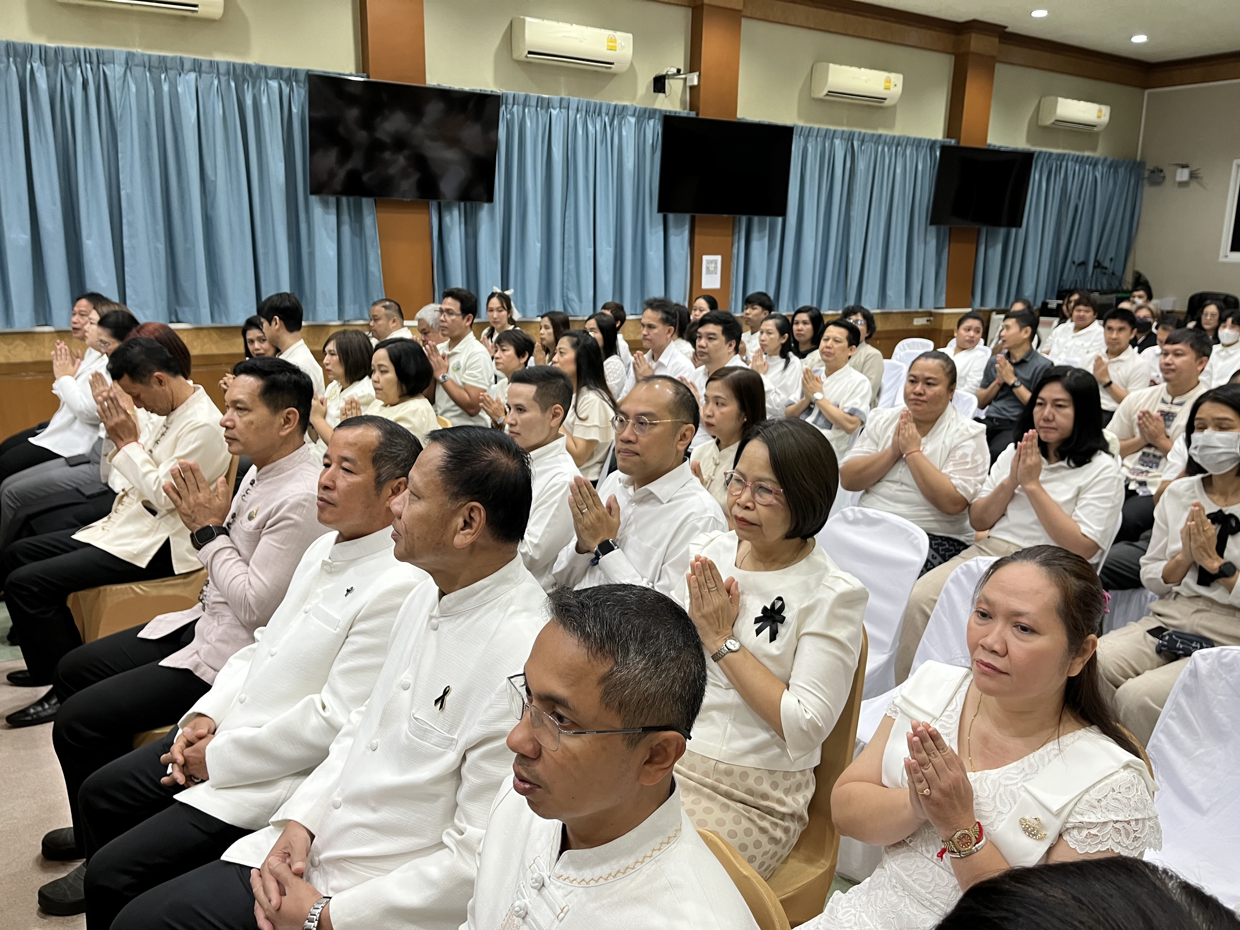 title - ปฏิรูปที่ดินจังหวัดพระนครศรีอยุธยา ร่วมพิธีทำบุญเนื่องในโอกาสต้อนรับปีใหม่ พ.ศ. ๒๕๖๙
