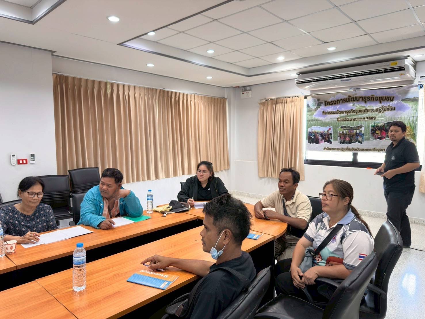 title - ส.ป.ก.พระนครศรีอยุธยา ดำเนินการ จัดฝึกอบรมตามโครงการพัฒนาธุรกิจชุมชน กิจกรรรมพัฒนาธุรกิจชุมชนในเขตปฏิรูปที่ดิน ปีงบประมาณ พ.ศ. ๒๕๖๙ หลักสูตรความเข้มแข็งของสหกรณ์