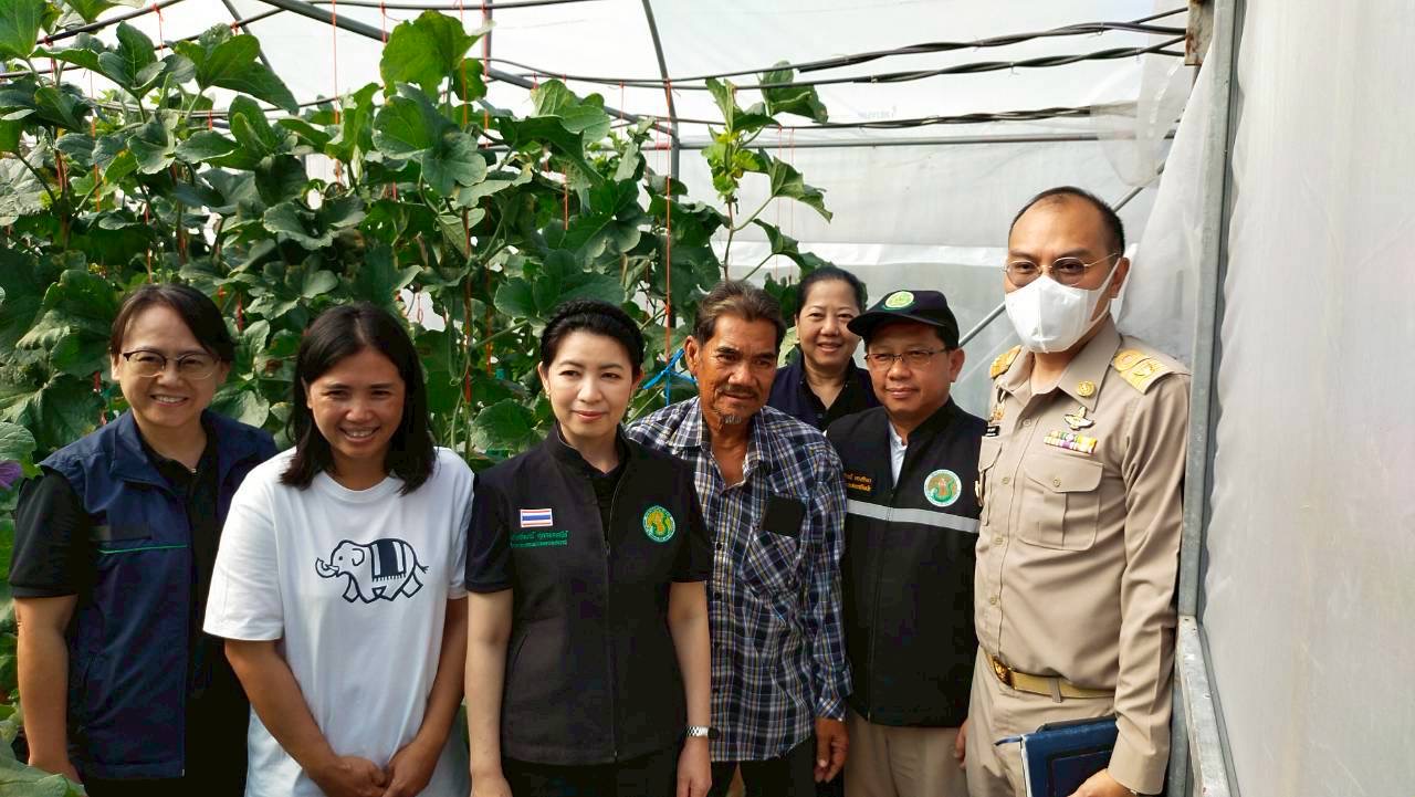 title - ปฏิรูปที่ดินจังหวัดพระนครศรีอยุธยา เข้าร่วมตืดตาม ผู้ตรวจราชการกระทรวงเกษตรและสหกรณ์ ลงพื้นที่ติดตามงานนโยบายกระทรวงเกษตรและสหกรณ์ ณ ที่ทำการวิสาหกิจชุมชนเมล่อนหมู่ใหญ่ร่วมใจพัฒนา ตำบลคู้สลอด อำเภอลาดบัวหลวง จังหวัดพระนครศรีอยุธยา