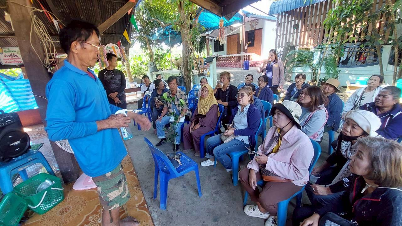 title - ส.ป.ก.พระนครศรีอยุธยา นำเกษตรกร โครงการพัฒนาเกษตรกรปราดเปรื่อง (Smart Farmer) กิจกรรมพัฒนาเกษตรกรปราดเปรื่องในเขตปฏิรูปที่ดิน (Smart Farmer) ปีงบประมาณ พ.ศ. ๒๕๖๙ หลักสูตร การศึกษาดูงานเพื่อเพิ่มศักยภาพการผลิต การจัดการสินค้าด้วยเทคโนโลยีหรือนวัตกรรมที่เหมาะสม