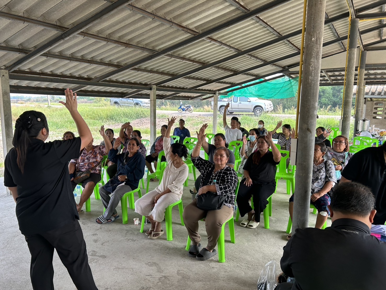 title - ส.ป.ก.พระนครศรีอยุธยา จัดอบรมโครงการระบบส่งเสริมเกษตรแบบแปลงใหญ่ ประจำปีงบประมาณ พ.ศ.๒๕๖๙