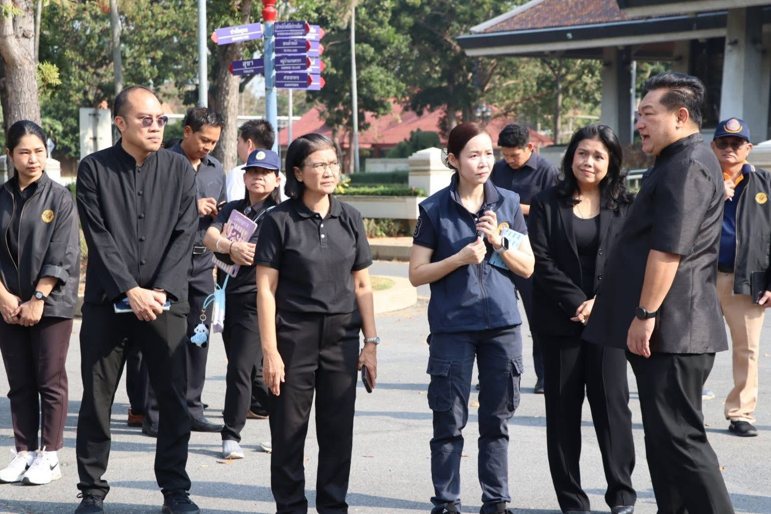 title - ปฏิรูปที่ดินจังหวัดพระนครศรีอยุธยา ให้การต้อนรับผู้ว่าราชการจังหวัดและคณะในการ ตรวจพื้นที่เตรียมการพระราชพิธีถวายพระเพลิงพระบรมศพ สมเด็จพระนางเจ้าสิริกิติ์ พระบรมราชินีนาถ พระบรมราชชนนีพันปีหลวง 