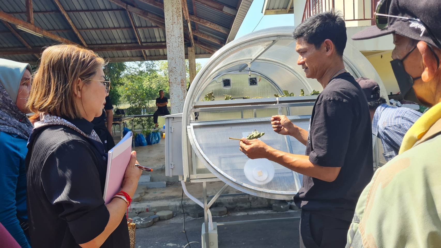 title - สฺ.ป.ก.พระนครศรีอยุธยา จัดอบรมตามโครงการยกระดับศักยภาพการพัฒนาสินค้าเกษตรชีวภาพ ปีงบประมาณ พ.ศ.๒๕๖๙ กิจกรรม ยกระดับศักยภาพการพัฒนาสินค้าเกษตรชีวภาพ หลักสูตร การเพิ่มประสิทธิภาพการผลิตพืชสมุนไพรในเขตปฏิรูปที่ดิน