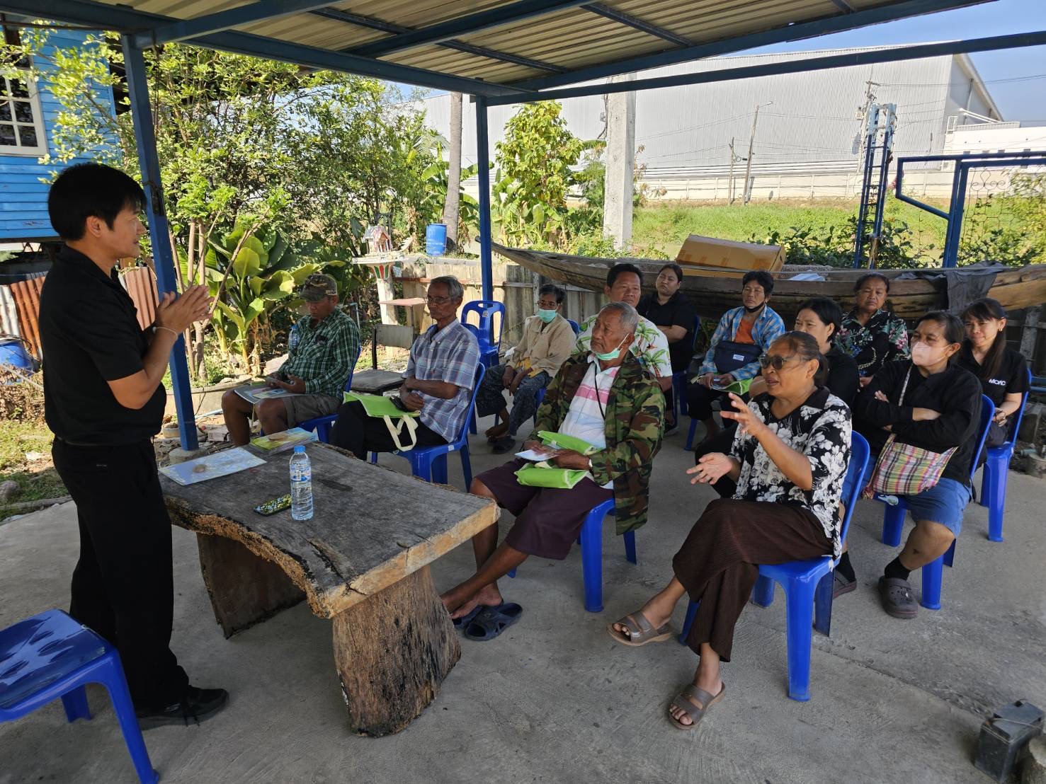 title - ส.ป.ก.พระนครศรีอยุธยา จัดฝึกอบรมโครงการที่ดินพระราชทานจังหวัดพระนครศรีอยุธยา ปีงบประมาณ พ.ศ.๒๕๖๙ หลักสูตร การเพิ่มคุณภาพการผลิตสินค้าสู่มาตรฐาน GAP
