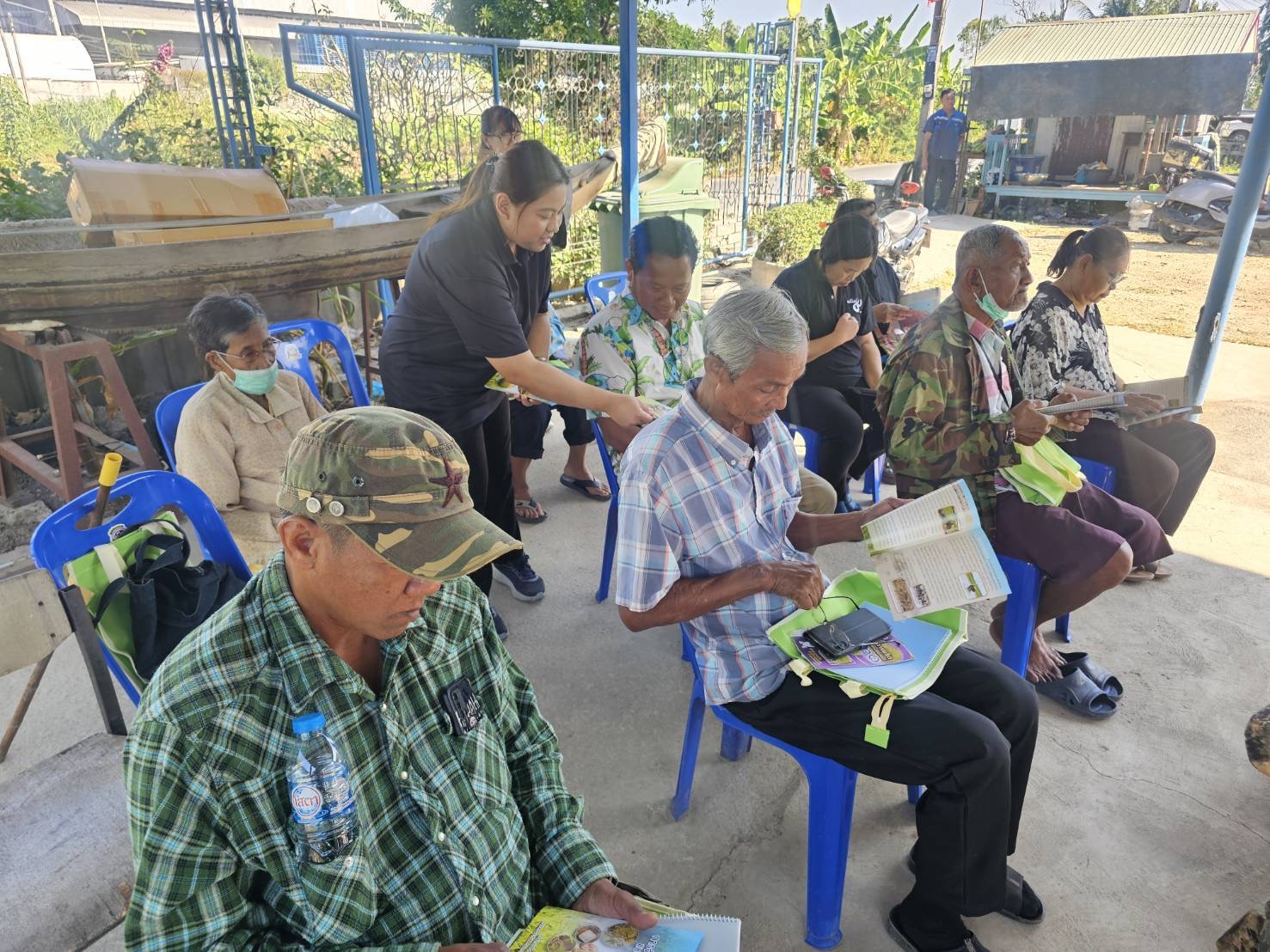 title - ส.ป.ก.พระนครศรีอยุธยา จัดฝึกอบรมโครงการที่ดินพระราชทานจังหวัดพระนครศรีอยุธยา ปีงบประมาณ พ.ศ.๒๕๖๙ หลักสูตร การเพิ่มคุณภาพการผลิตสินค้าสู่มาตรฐาน GAP