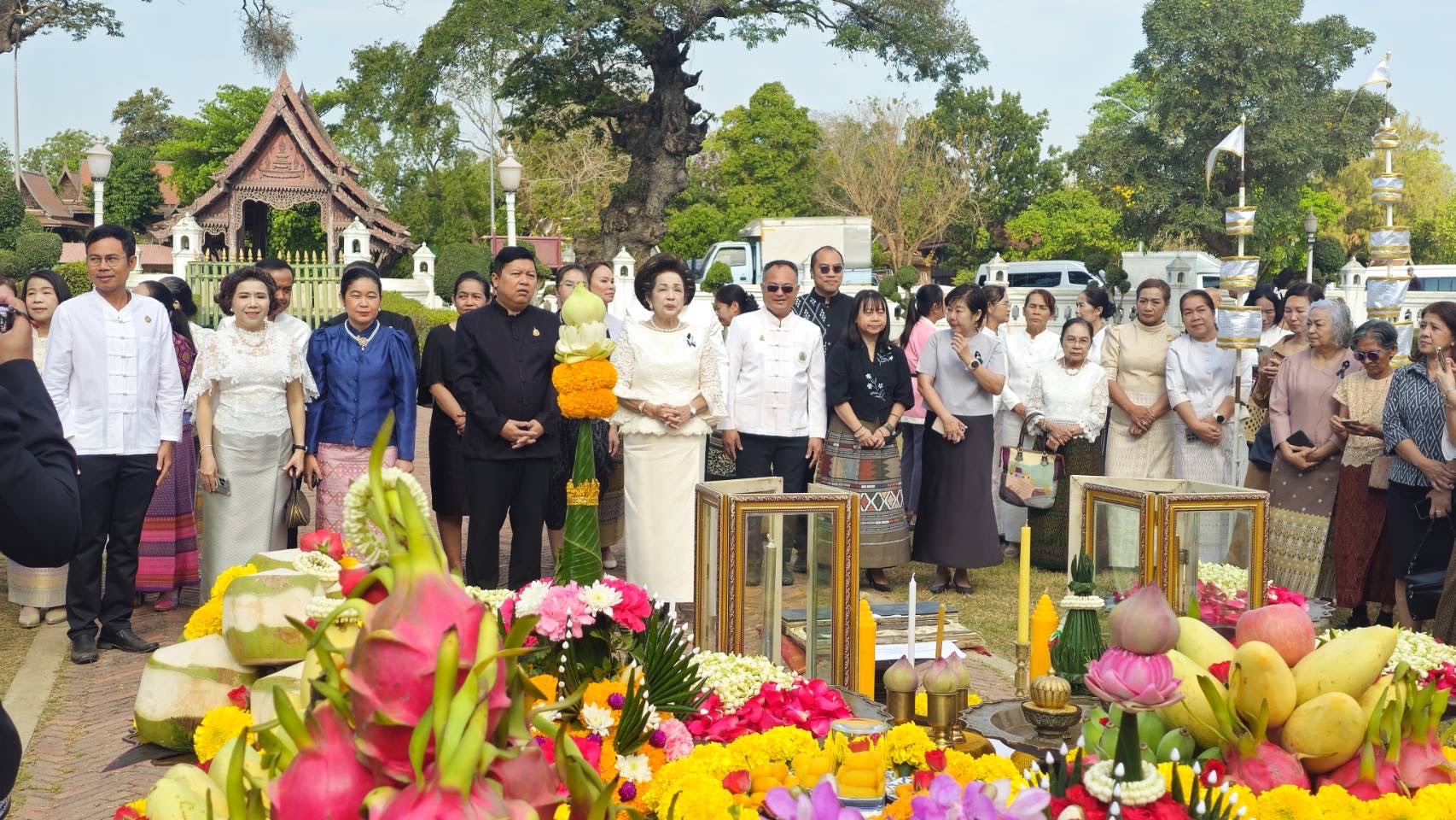 title - ปฏิรูปที่ดินจังหวัดพระนครศรีอยุธยา พิธีบำเพ็ญกุศล เนื่องในวันคล้ายวันสิ้นพระชนม์ของสมเด็จพระสุริโยทัย วีรกษัตรีแห่งกรุงศรีอยุธยา ปีที่ ๔๗๘