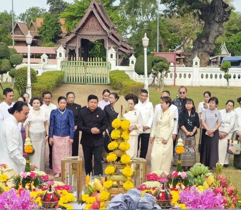 title - ปฏิรูปที่ดินจังหวัดพระนครศรีอยุธยา พิธีบำเพ็ญกุศล เนื่องในวันคล้ายวันสิ้นพระชนม์ของสมเด็จพระสุริโยทัย วีรกษัตรีแห่งกรุงศรีอยุธยา ปีที่ ๔๗๘