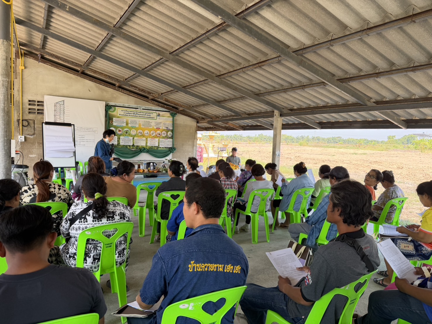 title - ส.ป.ก.พระนครศรีอยุธยา จัดฝึกอบรมเกษตรกรภายใต้โครงการระบบส่งเสริมเกษตรแบบแปลงใหญ่ กิจกรรมส่งเสริมการเกษตรแบบแปลงใหญ่ในเขตปฏิรูปที่ดิน ปีงบประมาณ พ.ศ. ๒๕๖๙ หลักสูตรที่ ๒ ลดต้นทุนและเพิ่มผลผลิตพืชผักปลอดภัย GAP และการบริหารจัดการที่ดินให้เกิดประโยชน์สูงสุด