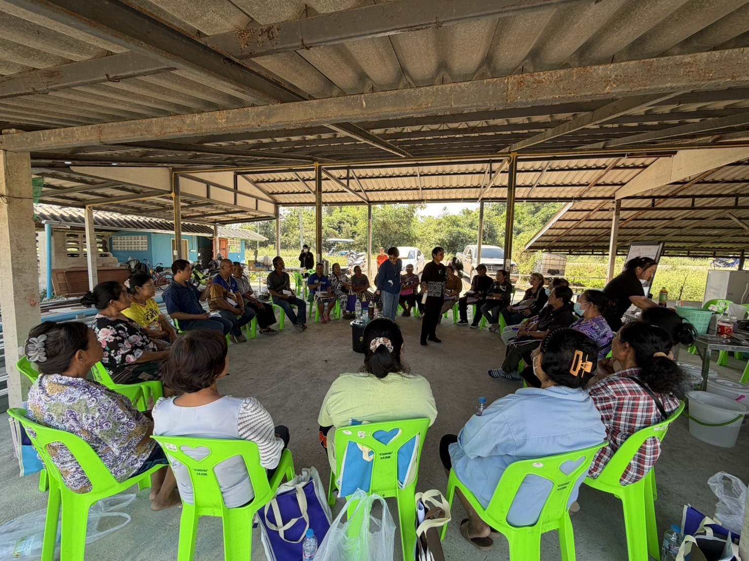 title - ส.ป.ก.พระนครศรีอยุธยา จัดฝึกอบรมเกษตรกรภายใต้โครงการระบบส่งเสริมเกษตรแบบแปลงใหญ่ กิจกรรมส่งเสริมการเกษตรแบบแปลงใหญ่ในเขตปฏิรูปที่ดิน ปีงบประมาณ พ.ศ. ๒๕๖๙ หลักสูตรที่ ๒ ลดต้นทุนและเพิ่มผลผลิตพืชผักปลอดภัย GAP และการบริหารจัดการที่ดินให้เกิดประโยชน์สูงสุด
