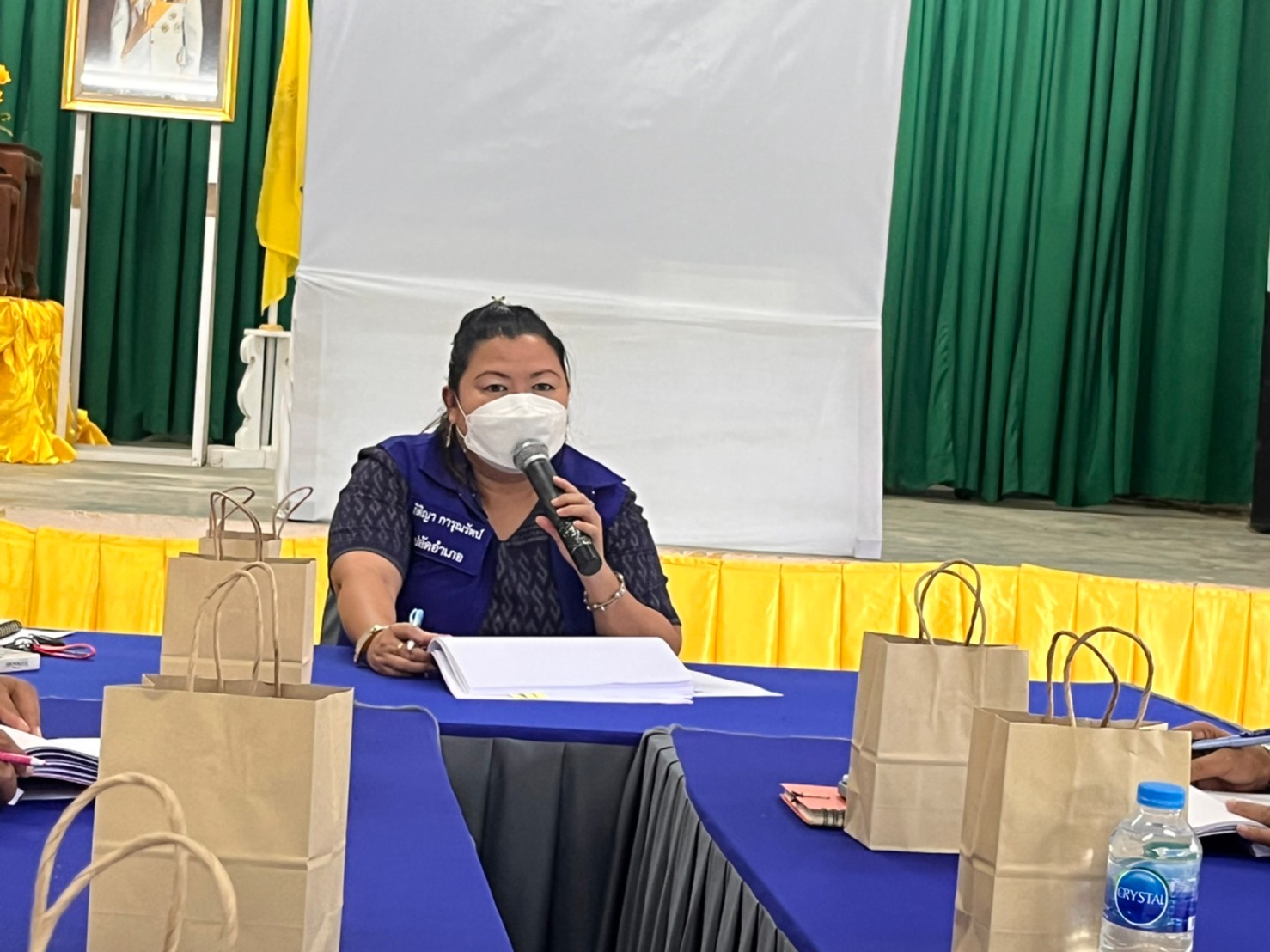 ส.ป.ก.ชุมพร จัดประชุมคณะอนุกรรมการกลั่นกรองการใช้ประโยชน์ในที่ดินของผู้ได้รับการจัดที่ดินตำบลทุ่งระยะ อ.สวี จ.ชุมพร