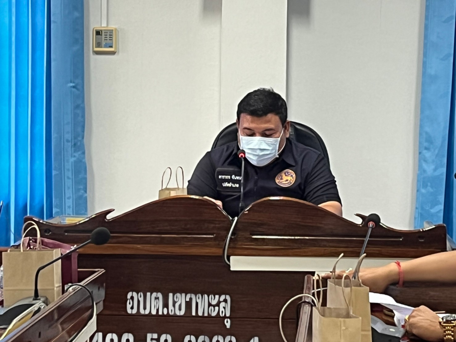 ส.ป.ก. ชุมพร จัดประชุมคณะอนุกรรมการกลั่นกรองการใช้ประโยชน์ในที่ดินของผู้ได้รับการจัดที่ดินตำบลเขาทะลุ อ.สวี จ.ชุมพร