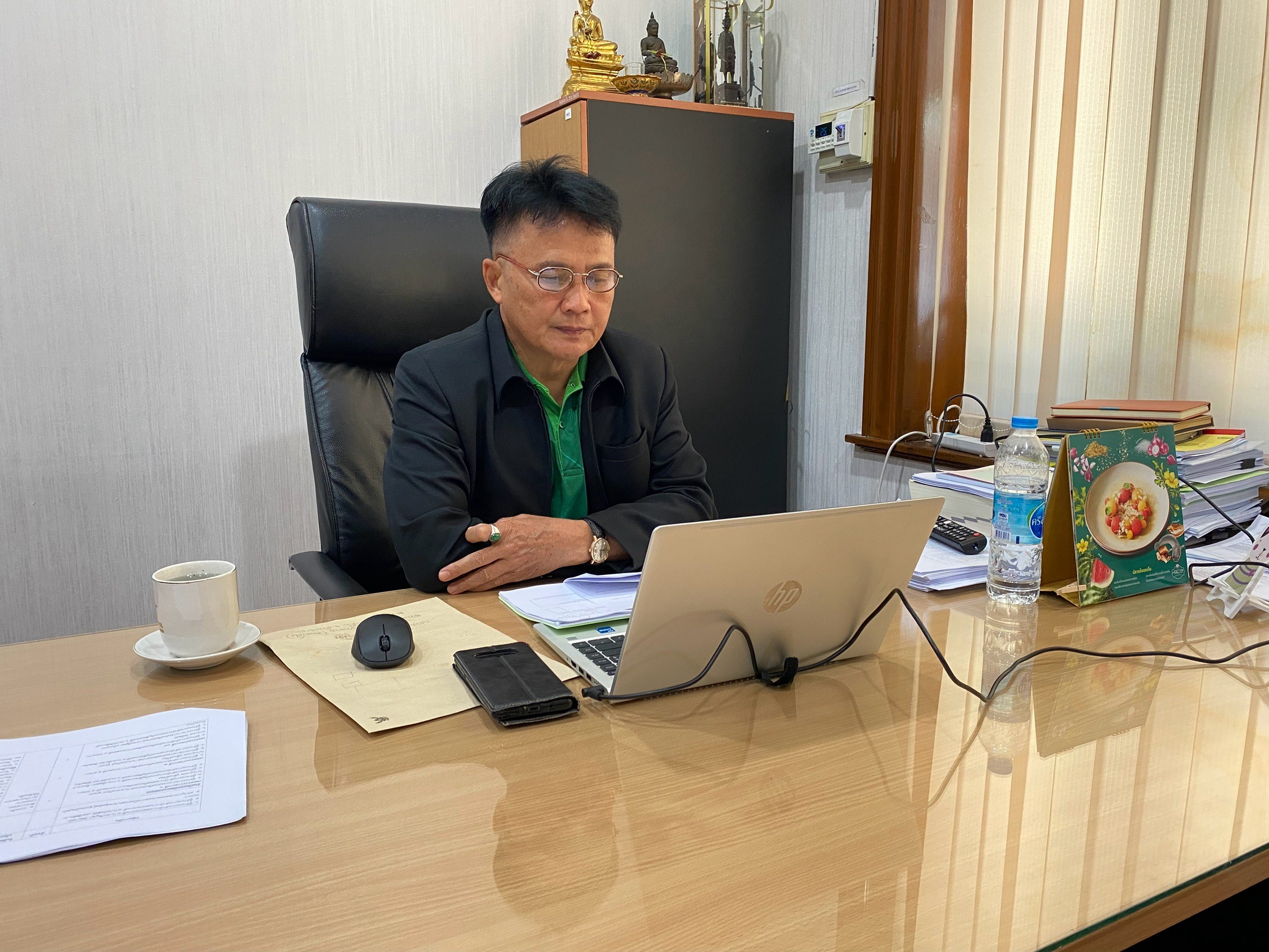 ผู้ตรวจราชการกรม ประชุมร่วมกับ ผู้ตรวจราชการกระทรวงเกษตรและสหกรณ์ เขตตรวจราชการที่ 14 รอบที่ 1 จังหวัดศรีสะเกษ (ข่าวแชร์)