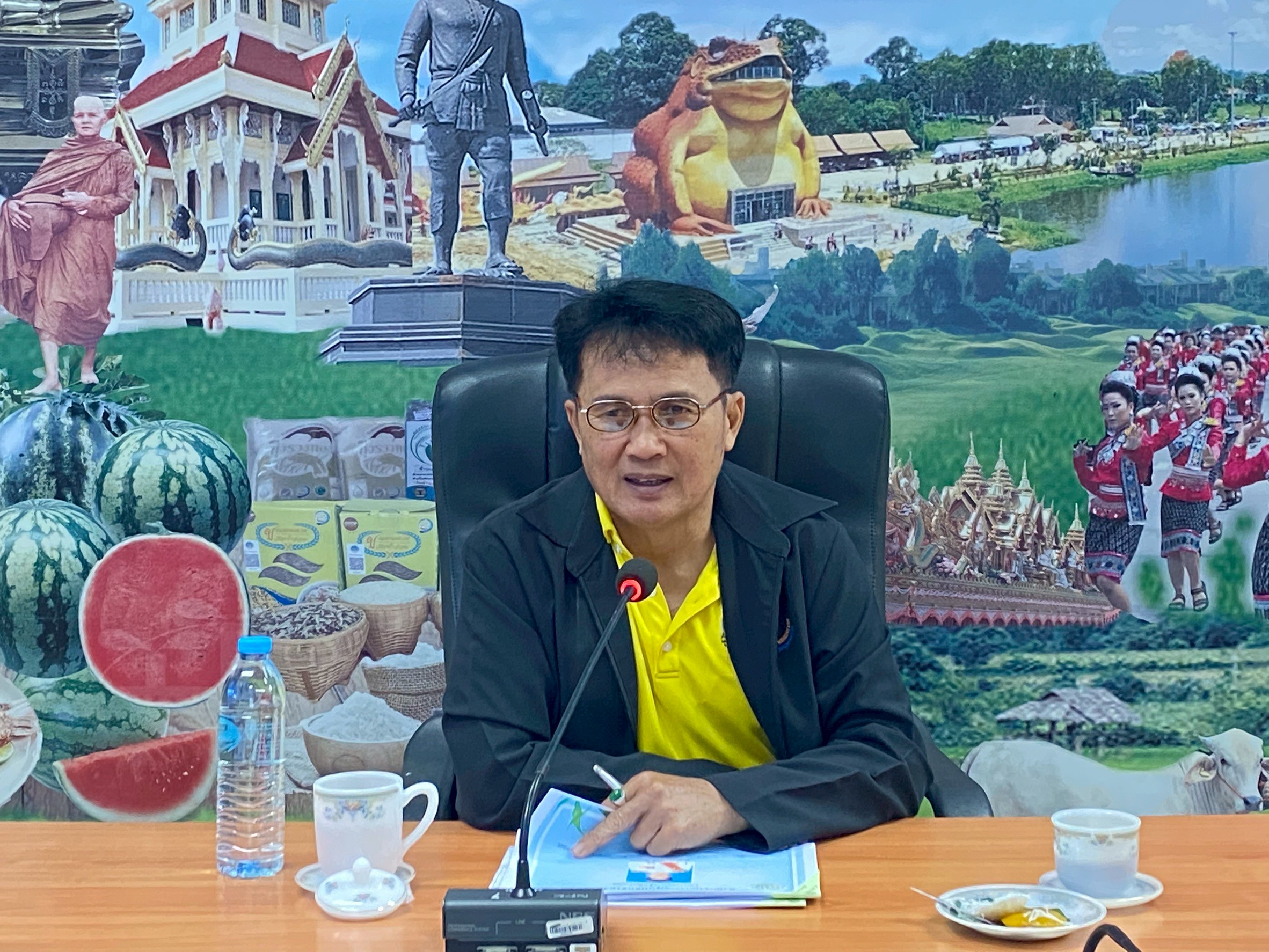 ผู้ตรวจราชการกรม ประชุมตรวจราชการ ประจำปีงบประมาณ พ.ศ. 2568 รอบที่ 2 เขตตรวจราชการที่ 14 จังหวัดยโสธร อำนาจเจริญ (ข่าวแชร์)