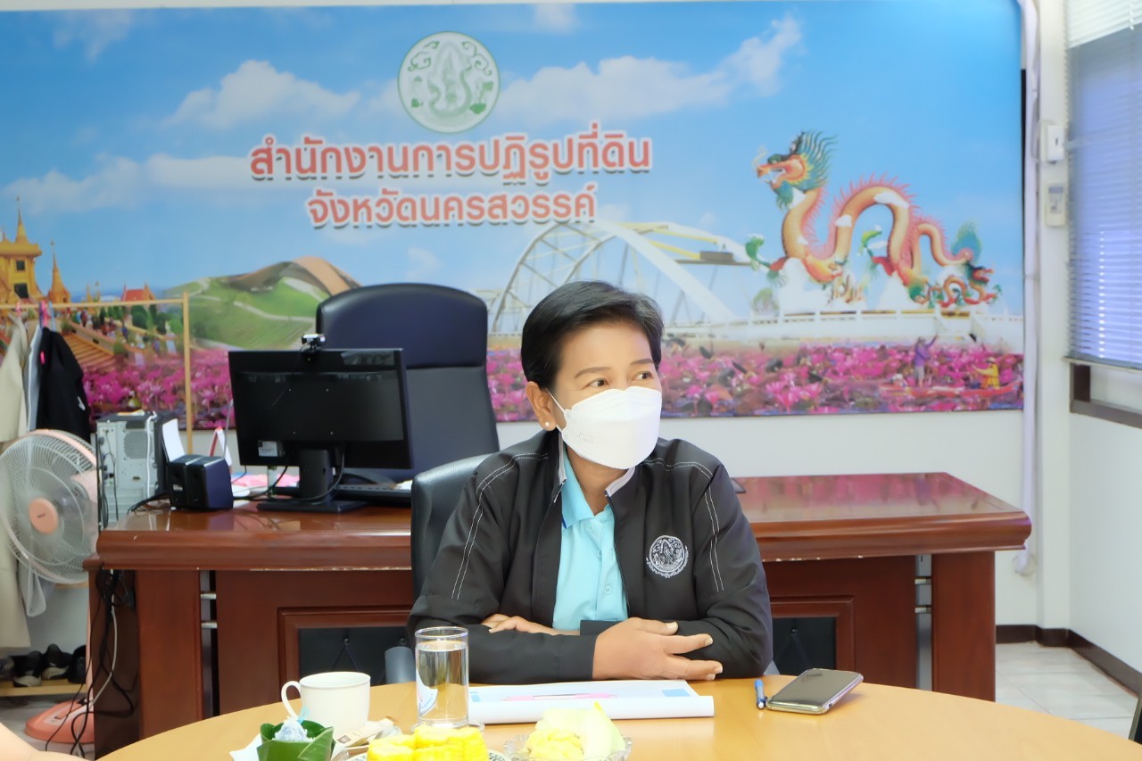 ผู้ตรวจราชการกรม ประชุมติดตามผลการดำเนินงานตามแผนการตรวจราชการ ส.ป.ก. ประจำปีงบประมาณ พ.ศ. 2565 รอบที่ 2 เขตตรวจราชการที่ 18 ณ ส.ป.ก. นครสวรรค์ (ข่าวแชร์)