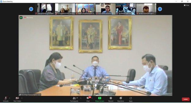 ผู้ตรวจราชการ ส.ป.ก. ร่วมประชุมคณะทำงานสรรหาปราชญ์เกษตรของแผ่นดินระดับเขต (เขตตรวจราชการที่ 15) ประจำปี 2566 ผ่านระบบประชุมทางไกลออนไลน์
