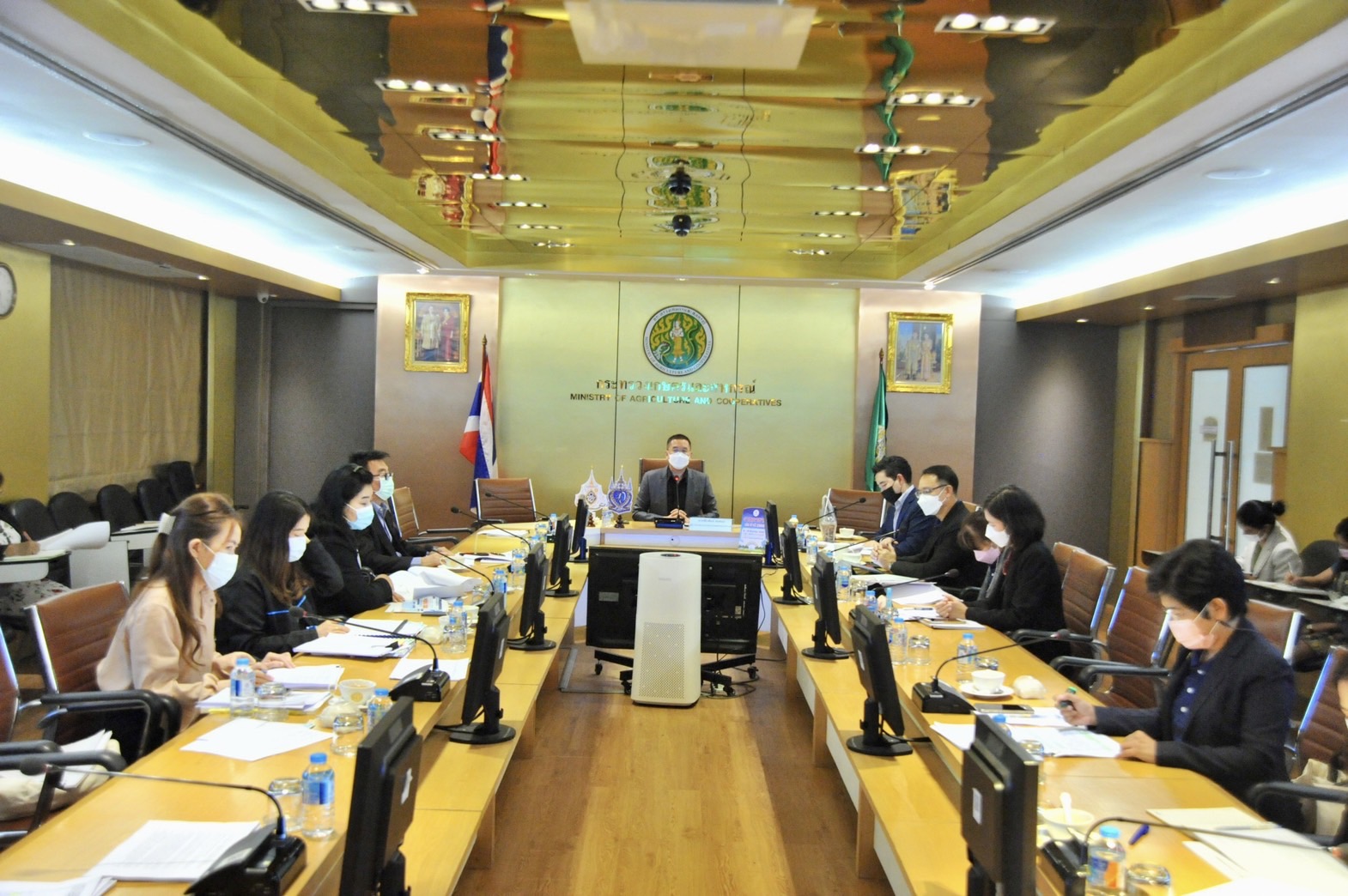ผู้ตรวจราชการ ส.ป.ก. ร่วมประชุมพิจารณาร่างประเด็นการตรวจราชการตามแผนการตรวจราชการและการขับเคลื่อนแบบบูรณาการในระดับพื้นที่ของผู้ตรวจราชการกระทรวงเกษตรและสหกรณ์ ประจำปีงบประมาณ พ.ศ. 2566