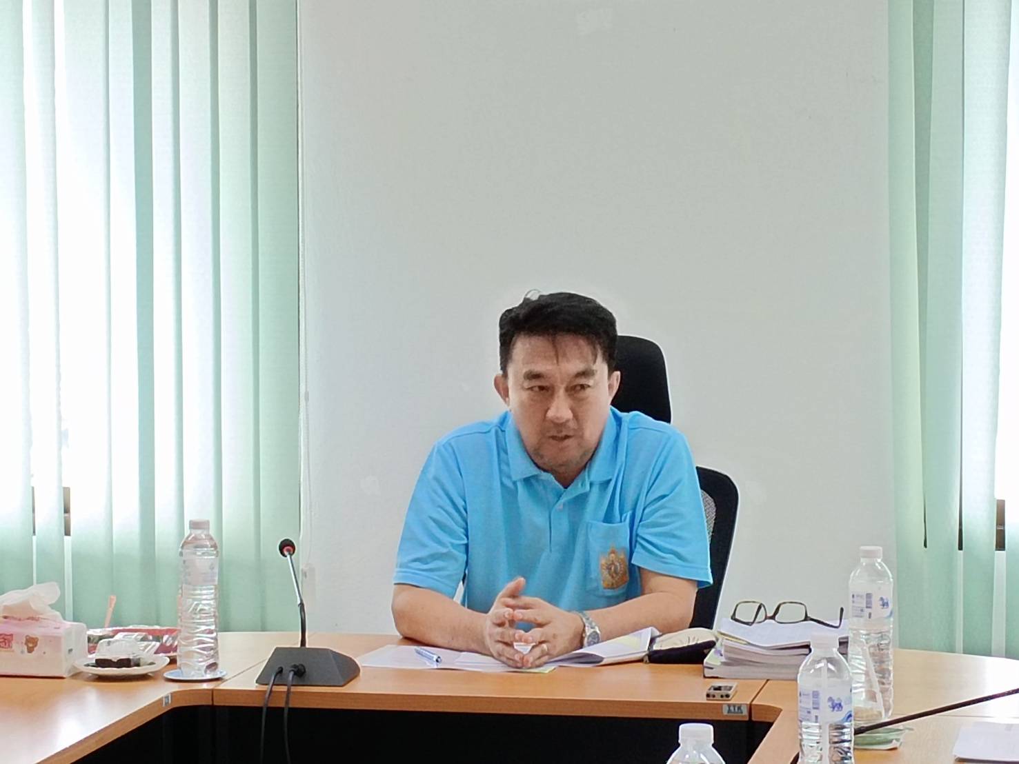 ผู้ตรวจราชการ ส.ป.ก. (เขตตรวจ 15, 16, 17) ประชุมติดตามความก้าวหน้าผลการดำเนินงานตามแผนการตรวจราชการ ส.ป.ก. ประจำปีงบประมาณ พ.ศ. 2566 รอบที่ 2 เขตตรวจราชการที่ 17 จังหวัดตาก