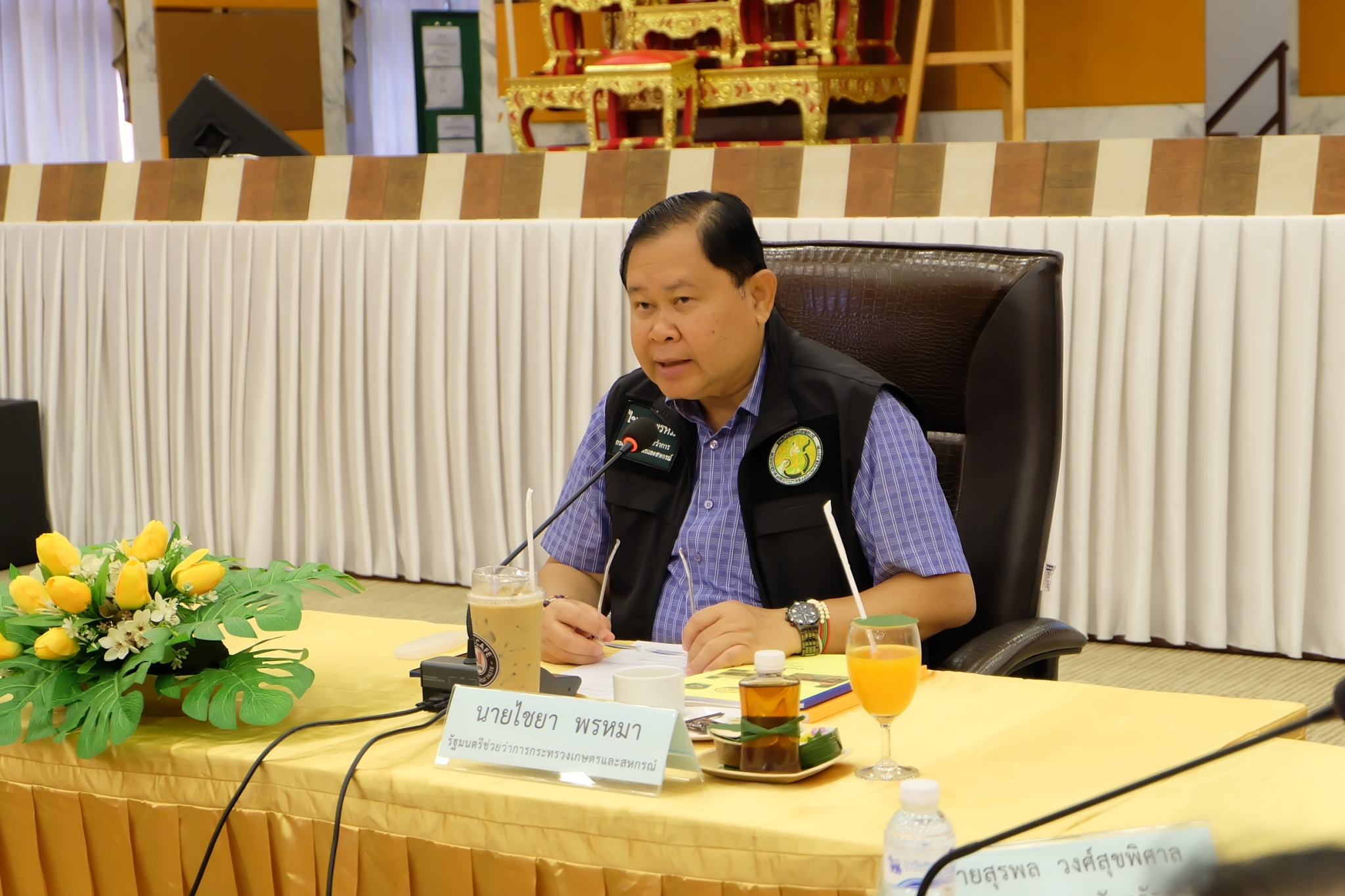 ส.ป.ก. ร่วมติดตามรัฐมนตรีช่วยว่าการกระทรวงเกษตรและสหกรณ์ (นายไชยา พรหมา) พร้อมคณะ ลงพื้นที่ตรวจราชการ ณ จังหวัดตาก (ข่าวแชร์)