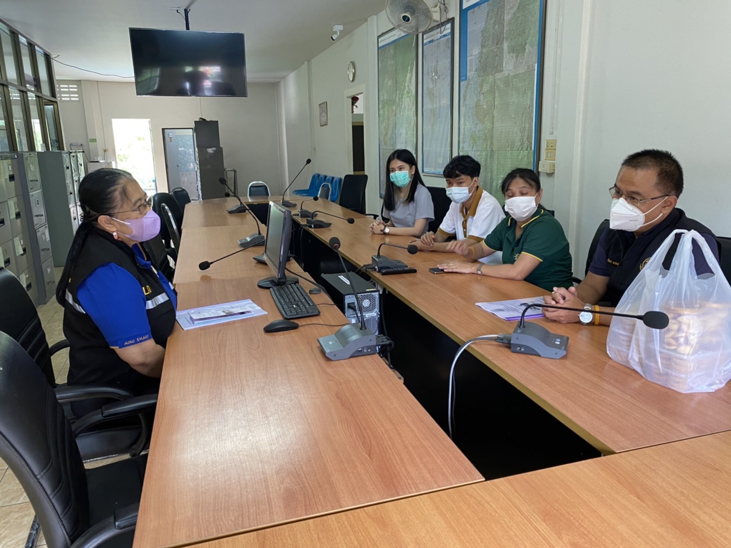 ผู้ตรวจราชการกรม ส.ป.ก. ลงพื้นที่ตรวจเยี่ยมสำนักงานปฎิรูปที่ดินจังหวัดพังงา