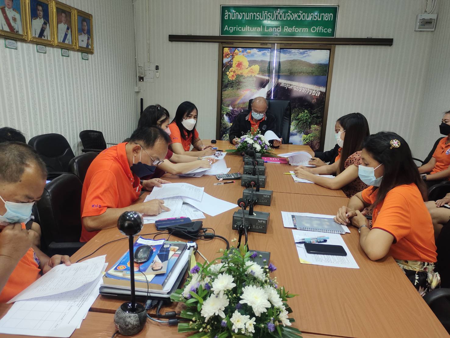 ผู้ตรวจราชการ ส.ป.ก. ประจำปีงบประมาณ พ.ศ. 2565 รอบที่ 2 เขตตรวจราชการที่ 9 จังหวัดนครนายก