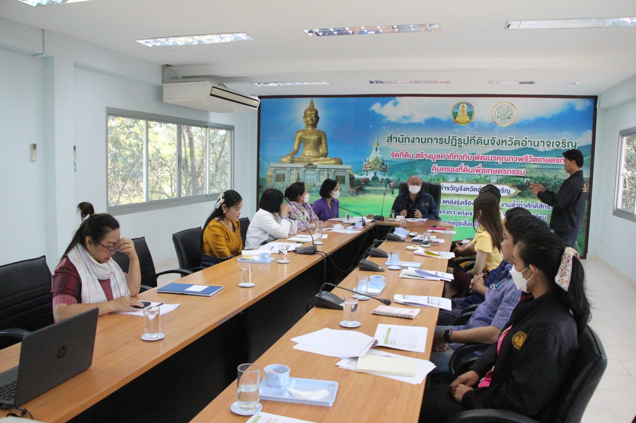 ผู้ตรวจราชการกรม ประชุมตรวจราชการฯ ปีงบฯ 66 รอบ 1 เขต 14 จ.อำนาจเจริญ ยโสธร