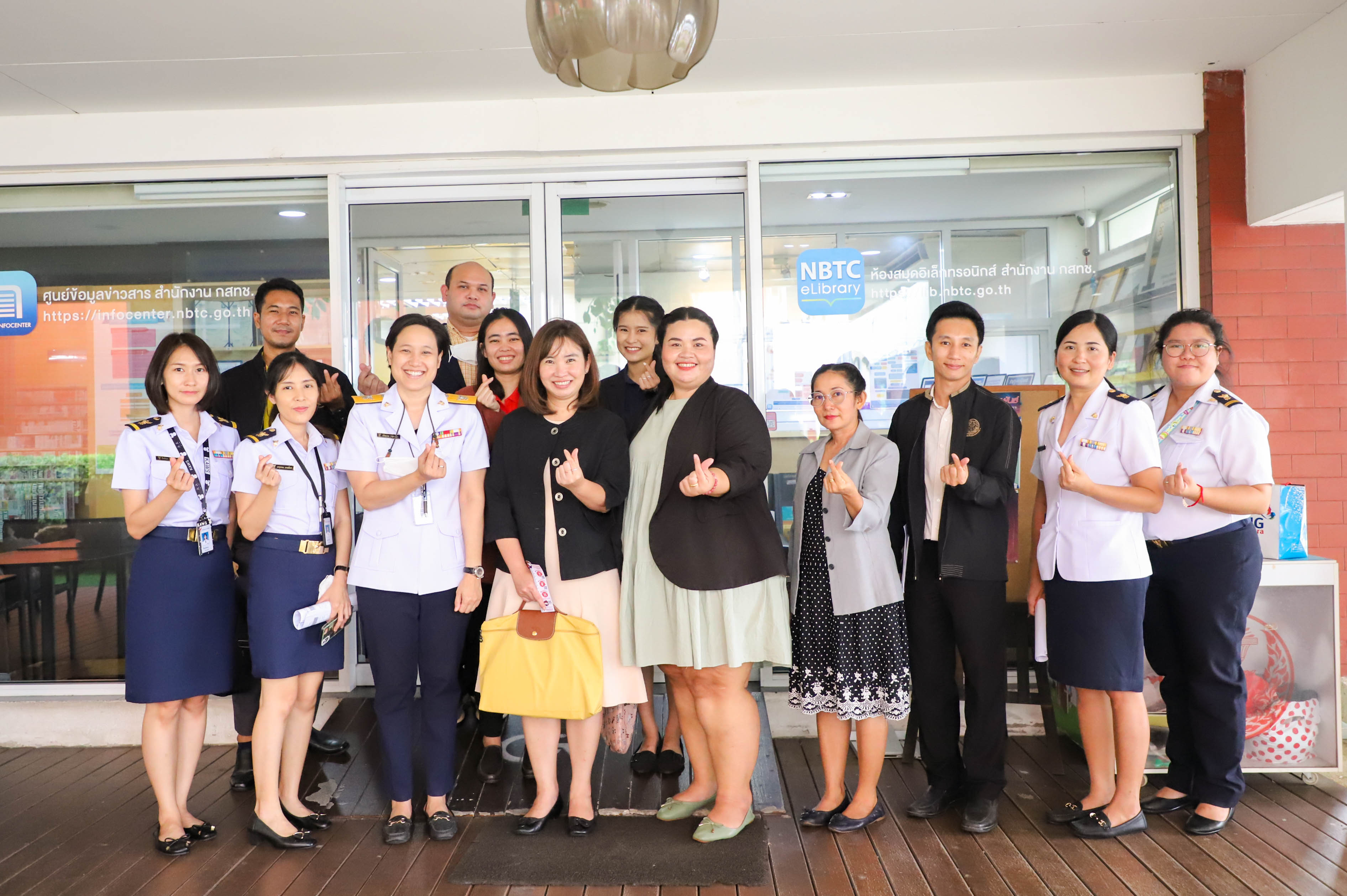 ส.ป.ก. ศึกษาดูงานและเยี่ยมชมศูนย์ข้อมูลข่าวสาร สำนักงาน กสทช.