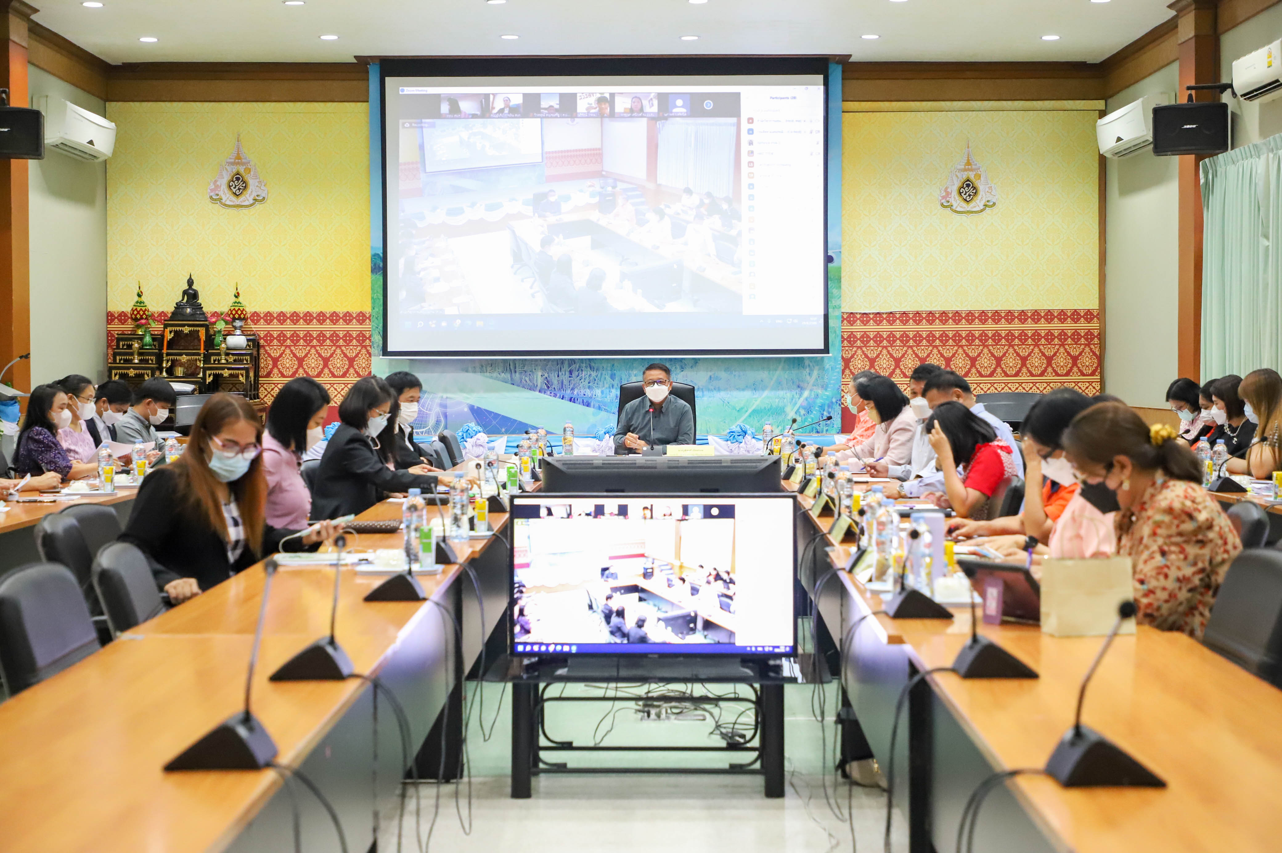 ส.ป.ก. ระดมทีม! ประชุมติดตามเร่งรัดการใช้จ่ายเงินงบฯ 66 ครั้งที่ 4/66