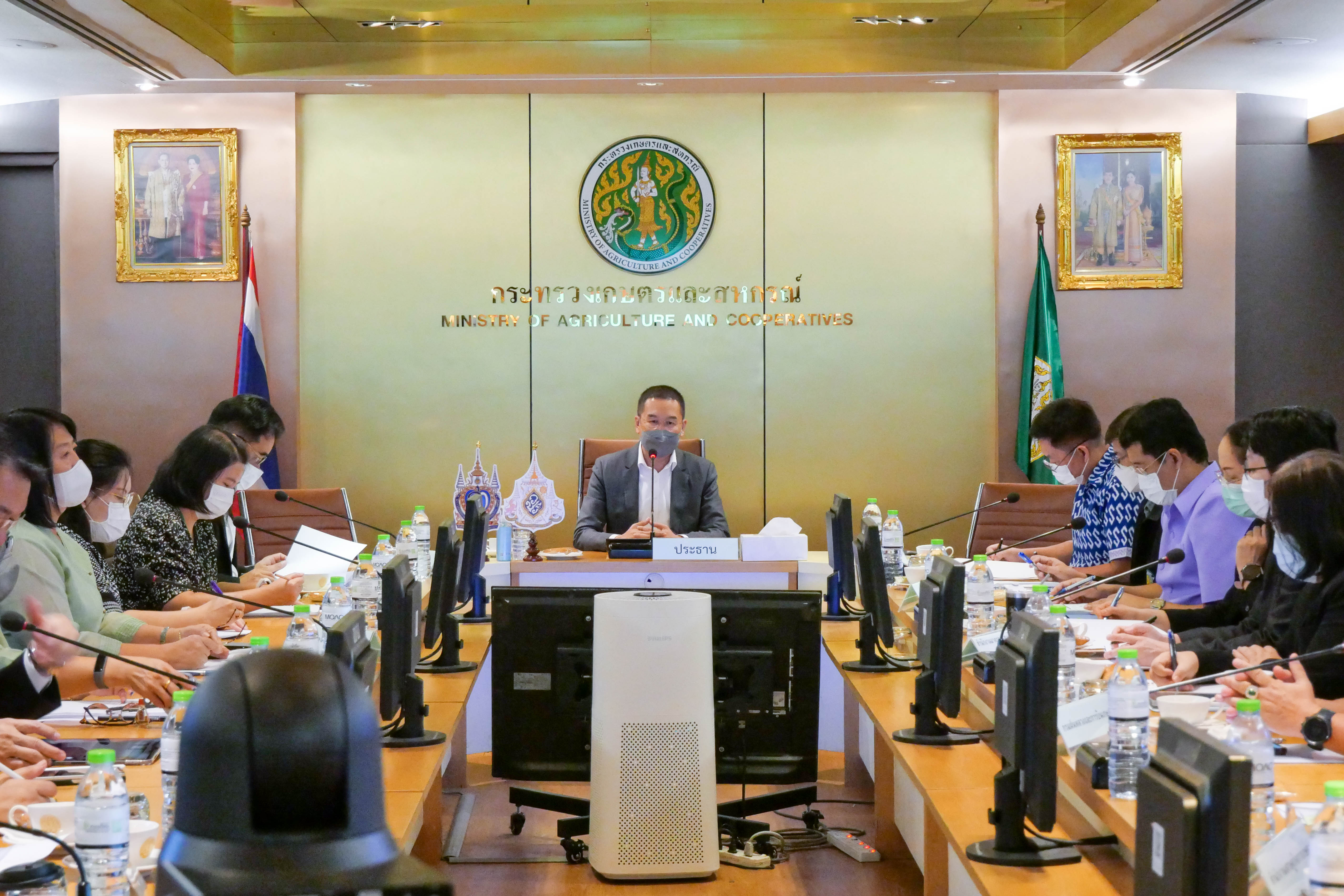 รองเลขาฯ ส.ป.ก. ร่วมการประชุมคณะกรรมการเทคโนโลยีดิจิทัล และกำกับดูแลข้อมูล กษ.
