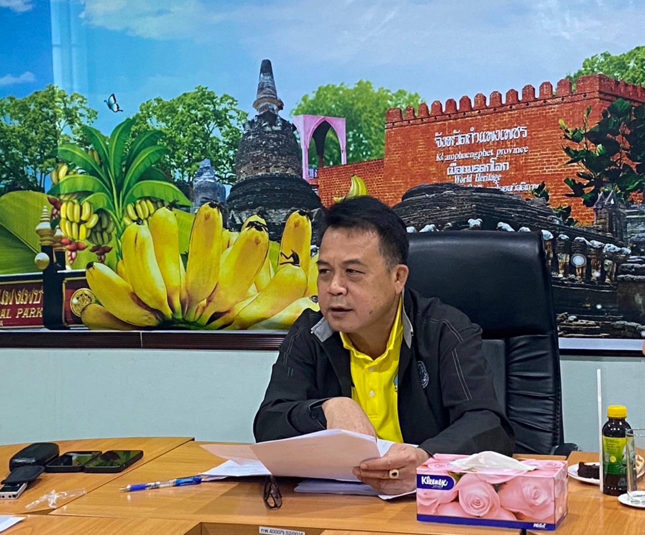 ผู้ตรวจราชการกรม ประชุมติดตามผลการดำเนินงานตามแผนการตรวจราชการ ส.ป.ก. ประจำปีงบประมาณ พ.ศ. 2566 รอบที่ 2 เขตตรวจราชการที่ 18 พร้อมทั้งลงพื้นที่  ณ ส.ป.ก. กำแพงเพชร