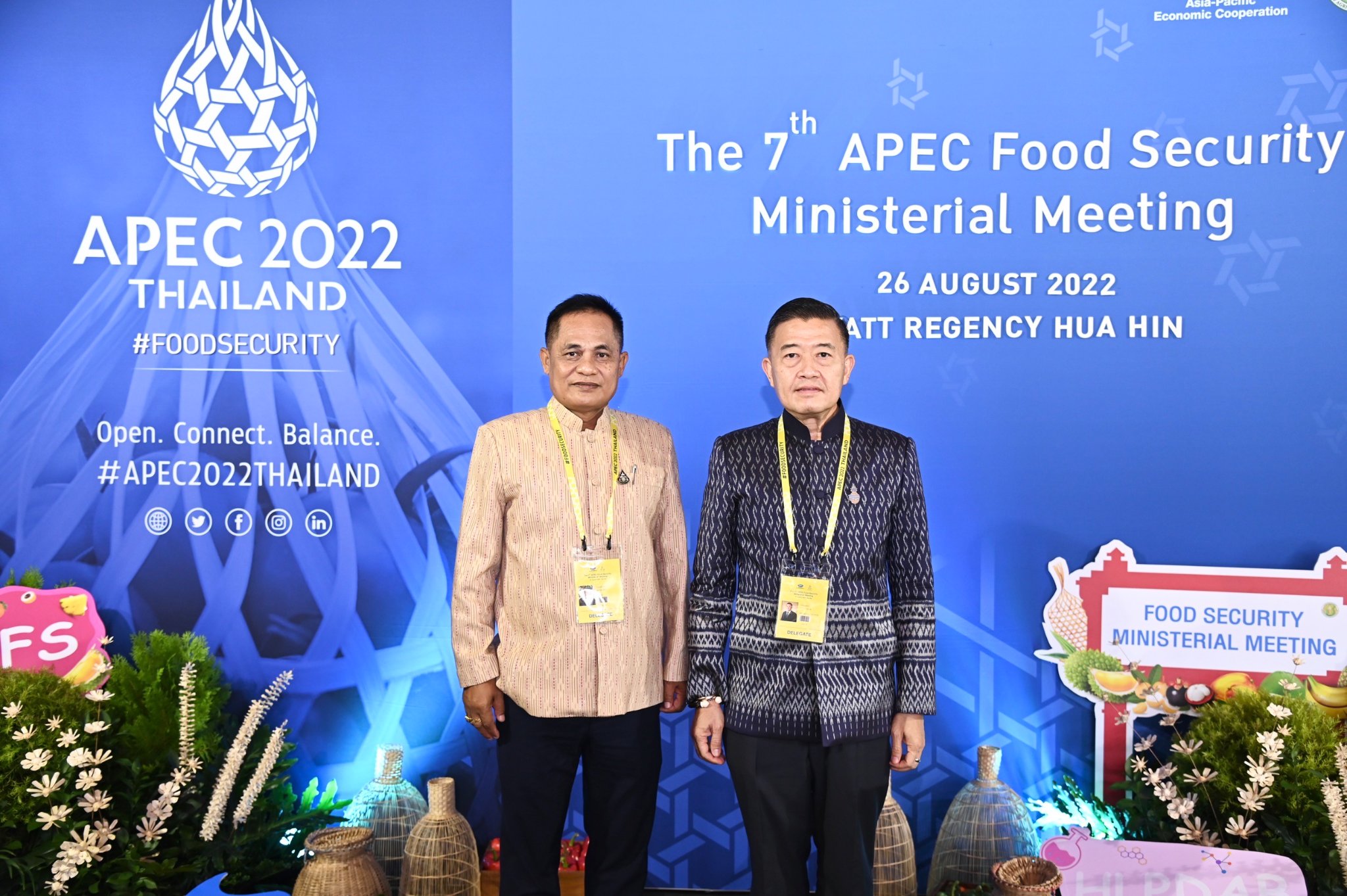 กระทรวงเกษตรฯ เปิดฉากยิ่งใหญ่ เจ้าภาพเอเปค 2022 เปิดแลนด์มาร์ก หัวหินไทยแลนด์ ประชุมรัฐมนตรีความมั่นคงอาหารเอเปค ครั้งที่ 7 (ข่าวแชร์)