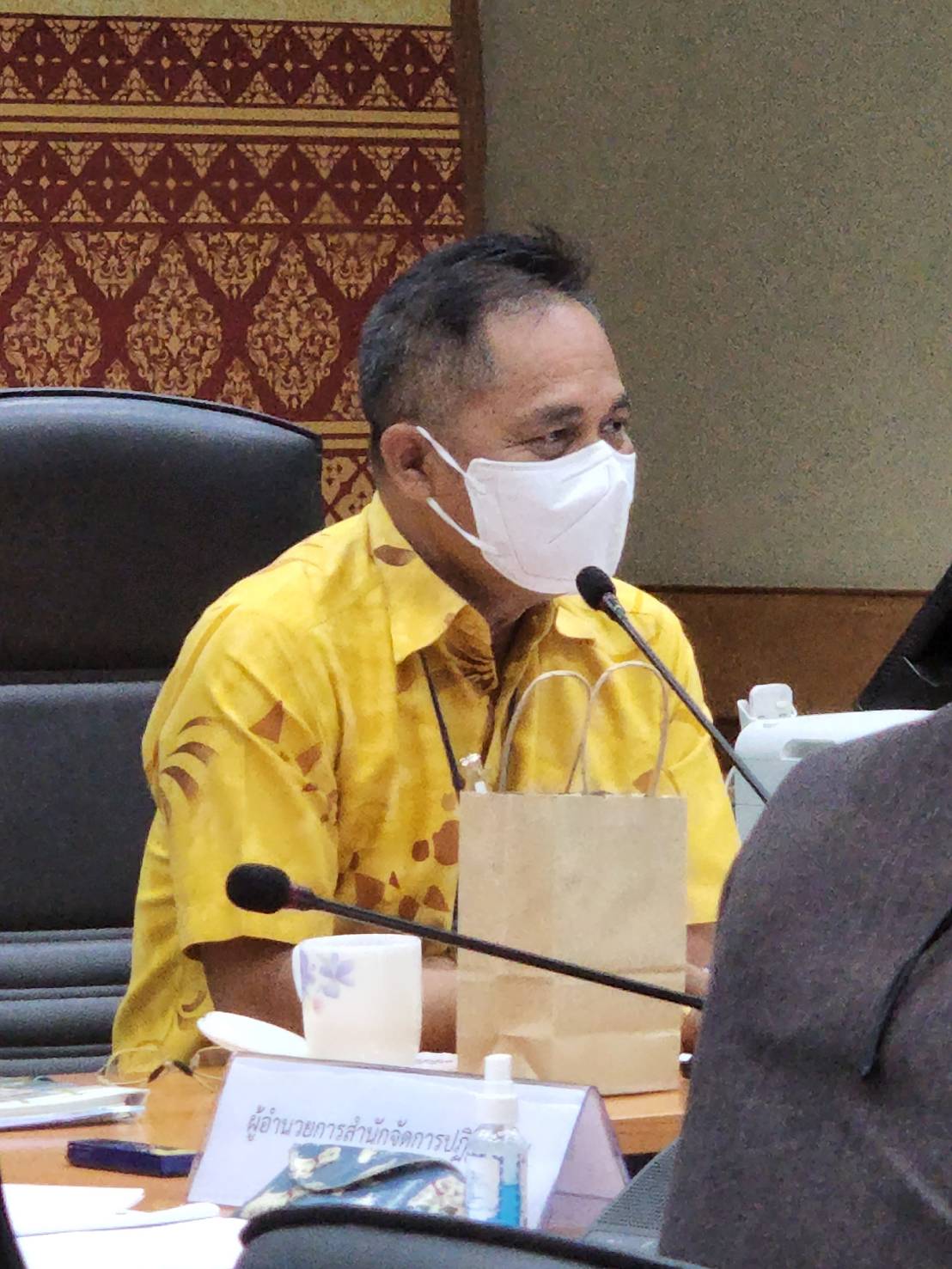 ส.ป.ก. ประชุมทีมงานบริหารจัดการพื้นที่ศูนย์ศิลปาชีพบางไทร  (ข่าวแชร์)