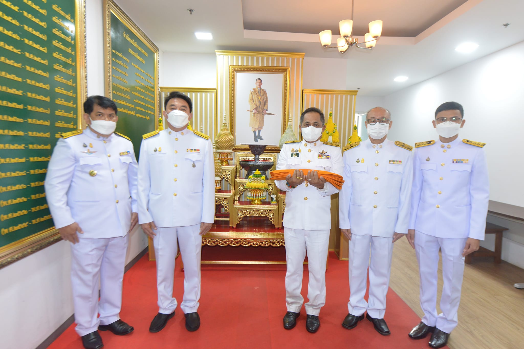 ส.ป.ก. เข้ารับผ้าพระกฐินและเครื่องบริวารพระราชทาน ณ กรมการศาสนา กระทรวงวัฒนธรรม (ข่าวแชร์)