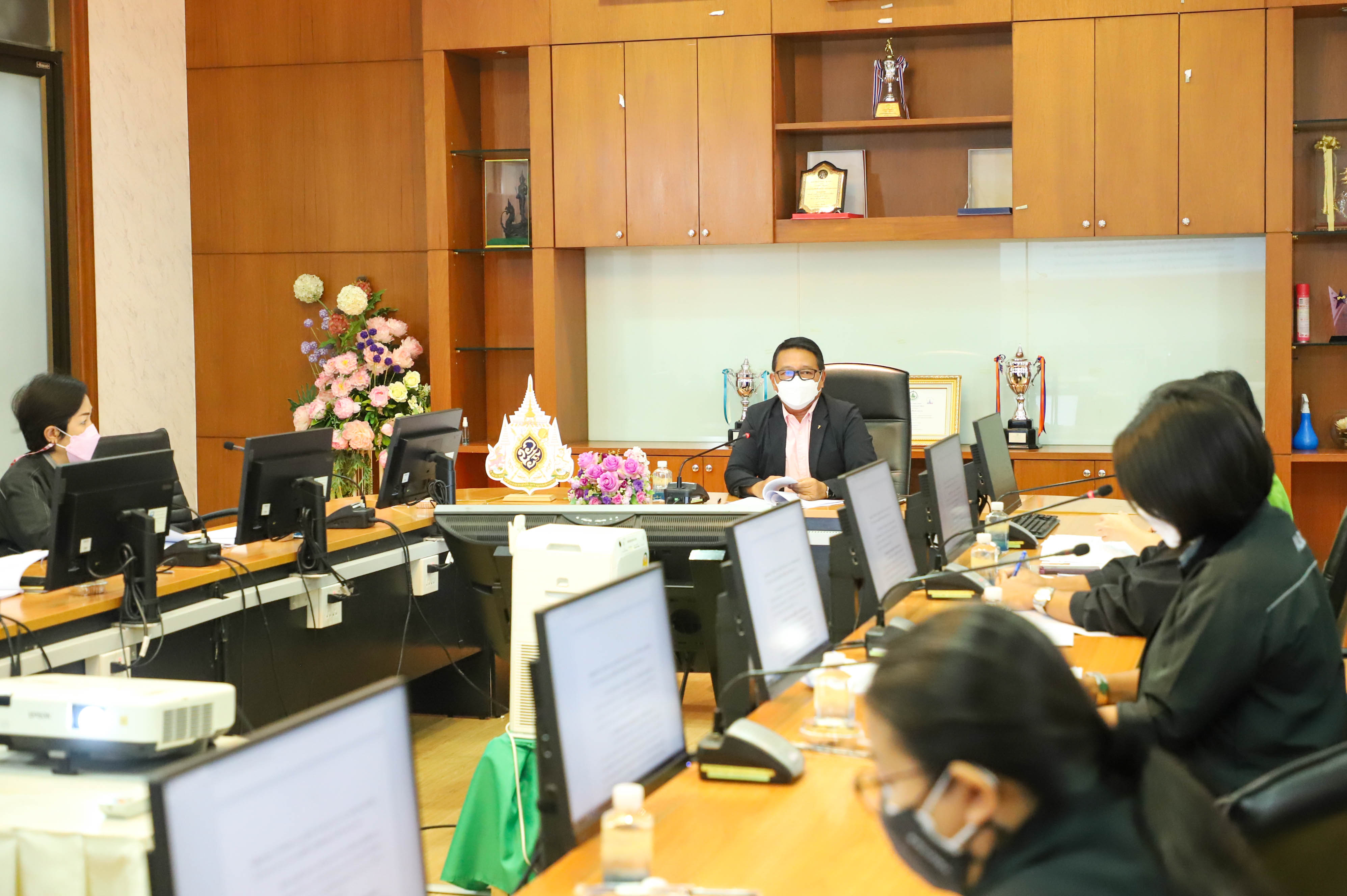 รองเลขาฯ ส.ป.ก. ประชุม ศปท. ส.ป.ก.