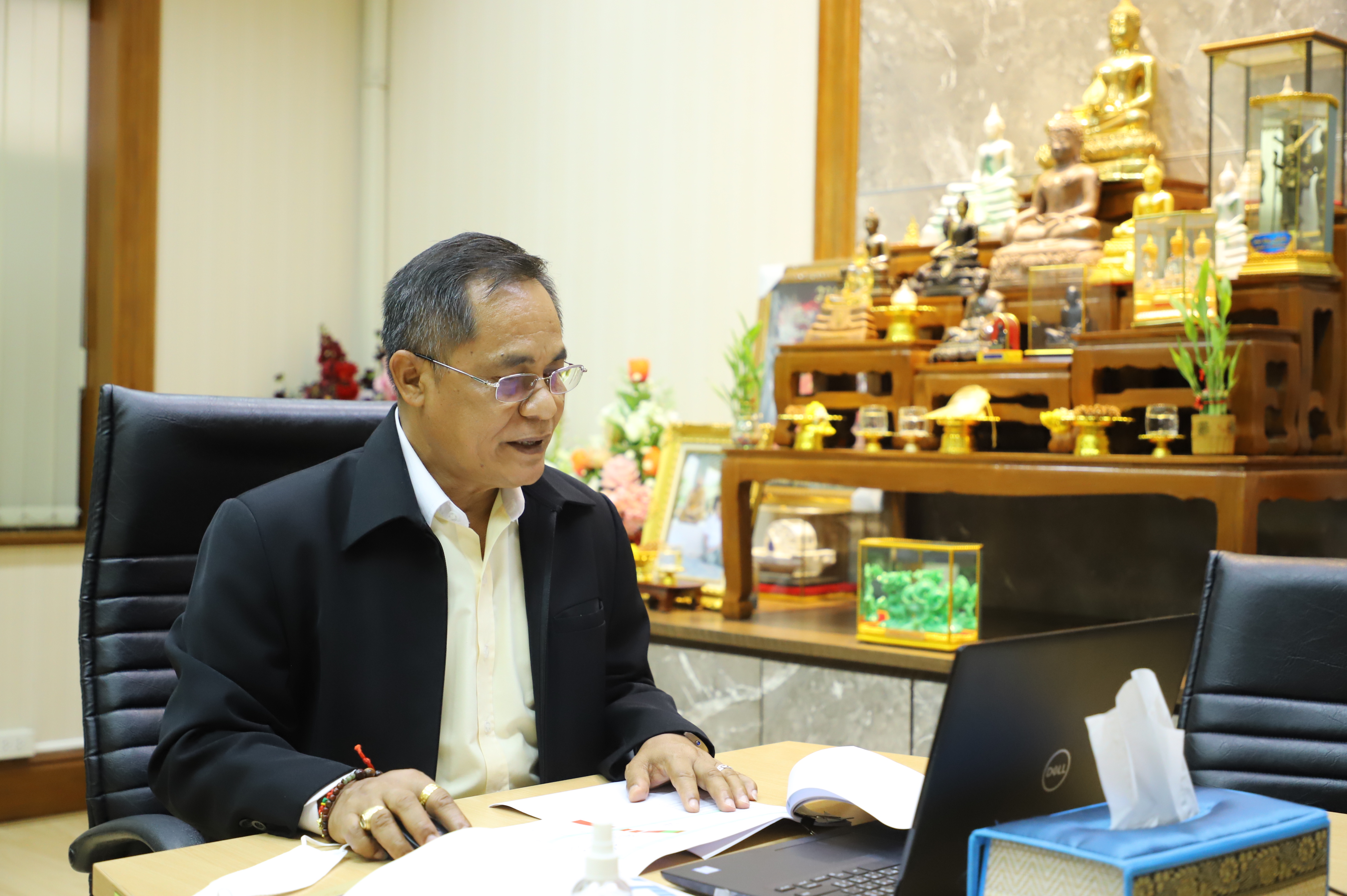 รองเลขาธิการ ส.ป.ก. ประชุมคณะทำงานขับเคลื่อนยุทธศาสตร์ยางพาราด้านการเพิ่มประสิทธิภาพ และการยกระดับคุณภาพและมาตรฐาน