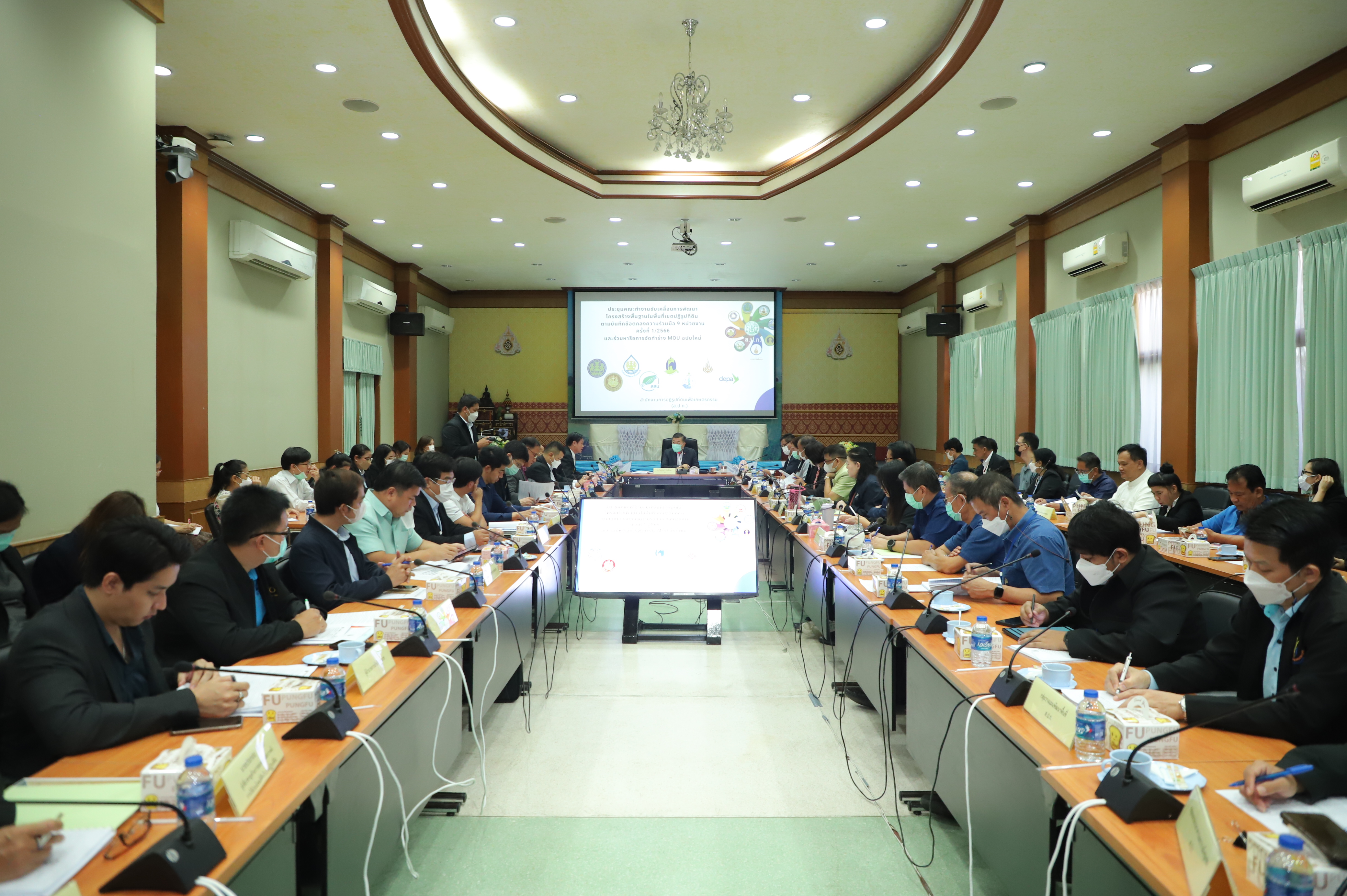 ส.ป.ก. ประชุมคณะทำงานขับเคลื่อนการพัฒนาโครงสร้างพื้นฐานในพื้นที่เขตปฏิรูปที่ดิน ตามบันทึกข้อตกลงความร่วมมือ 9 หน่วยงาน ครั้งที่ 1/2566 และร่วมหารือการจัดทำร่าง MOU ฉบับใหม่ (ข่าวแชร์)