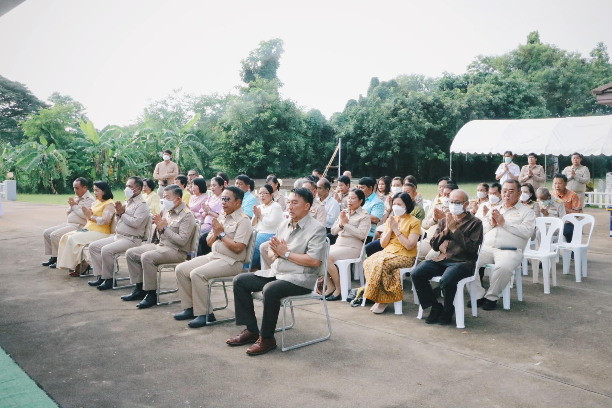 ส.ป.ก. จัดกิจกรรมทำบุญใส่บาตร ผู้เกษียณอายุราชการ ประจำปี 2566   
