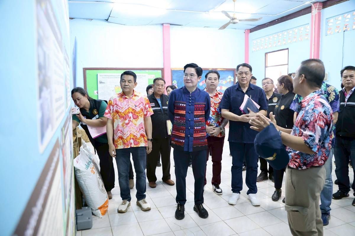 ส.ป.ก. ร่วมติดตาม รัฐมนตรีช่วยว่าการกระทรวงเกษตรและสหกรณ์ (นายอัครา พรหมเผ่า) ลงพื้นที่ตรวจราชการ จังหวัดพะเยา (ข่าวแชร์)