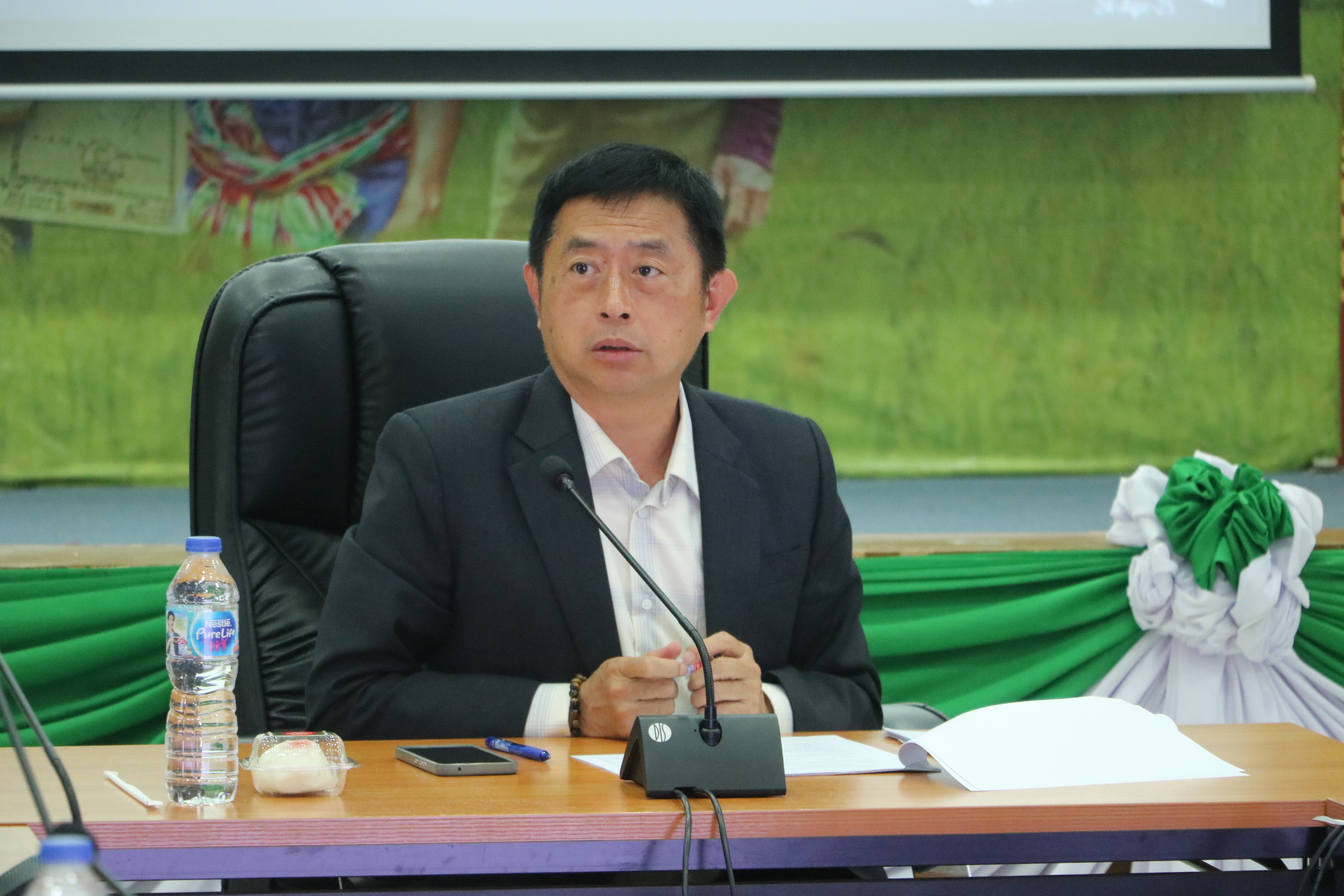 รองเลขาธิการ ส.ป.ก. ประชุมคณะทำงาน Kick off มอบโฉนดต้นไม้และโฉนดต้นยางพารา (คณะทำงานฝ่ายบริหาร งบประมาณ และติดตามผล)