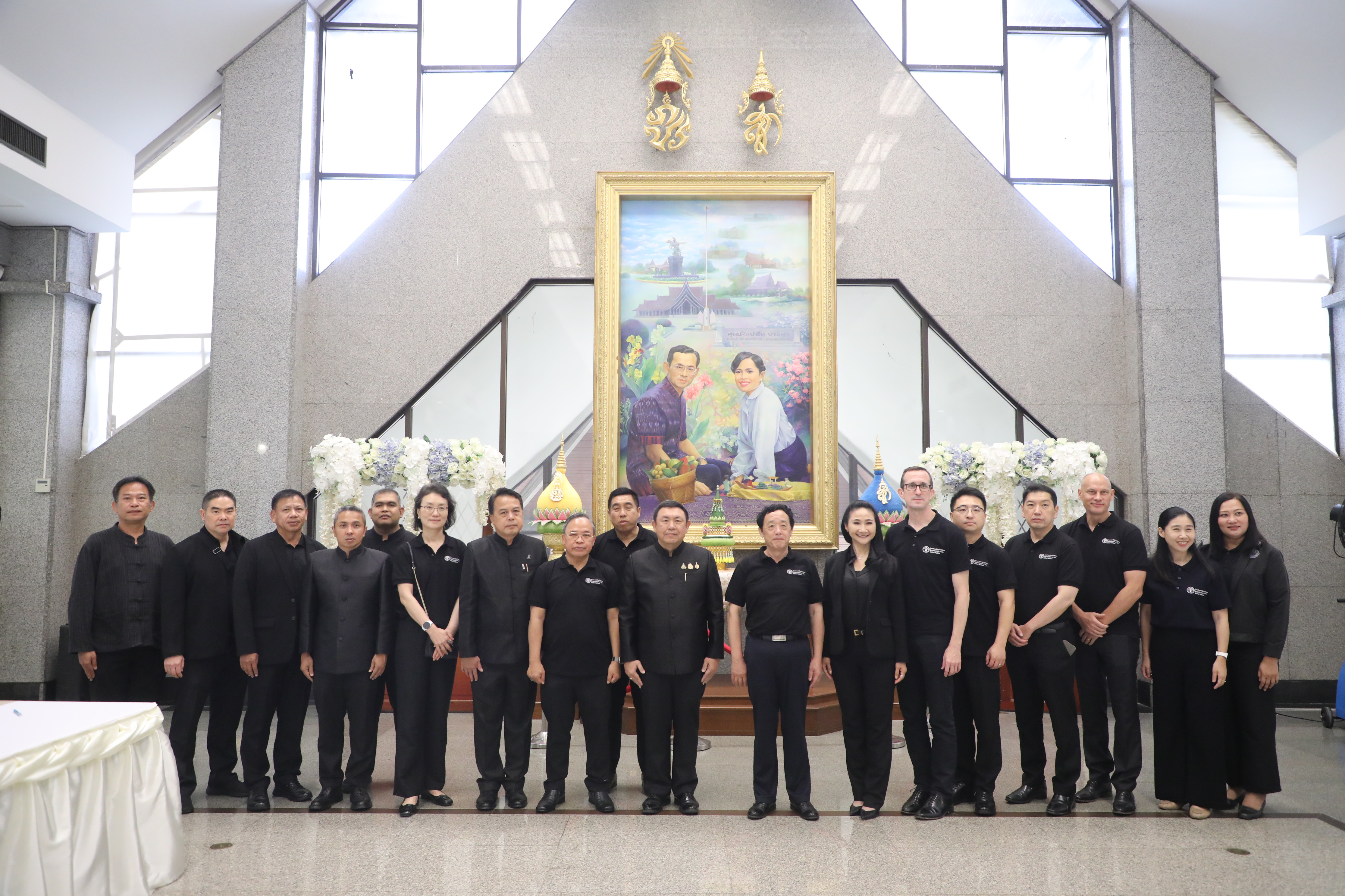 ส.ป.ก. เปิดศูนย์ส่งเสริมและพัฒนาอาชีพเสริมนอกภาคเกษตร ต้อนรับผู้อำนวยการใหญ่ FAO แสดงผลงานด้านศิลปวัฒนธรรม