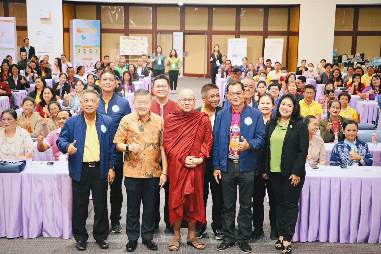 พิธีเปิดโครงการฝึกอบรม “การพัฒนาศักยภาพผู้นำเกษตรกร และการเชื่อมโยงเครือข่ายผู้นำเกษตรกร” 