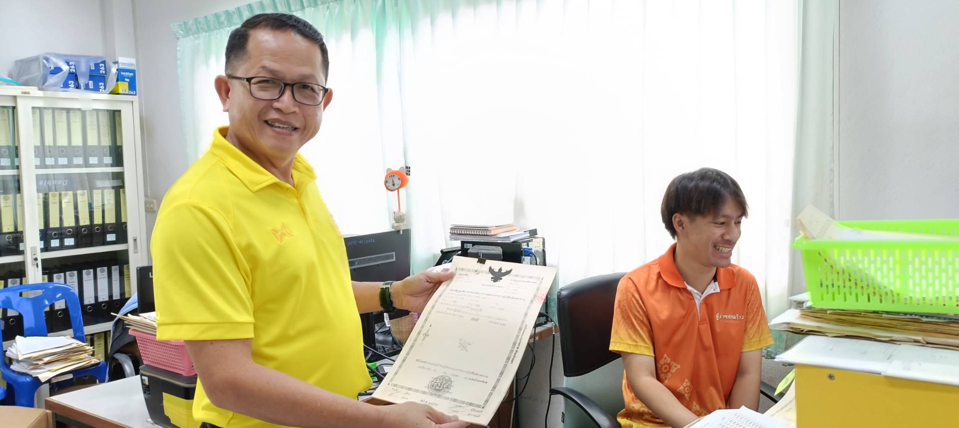 ผู้ตรวจราชการ ส.ป.ก. ตรวจเยี่ยมการปฏิบัติงานของเจ้าหน้าที่ ส.ป.ก.เพชรบุรี (ข่าวแชร์)
