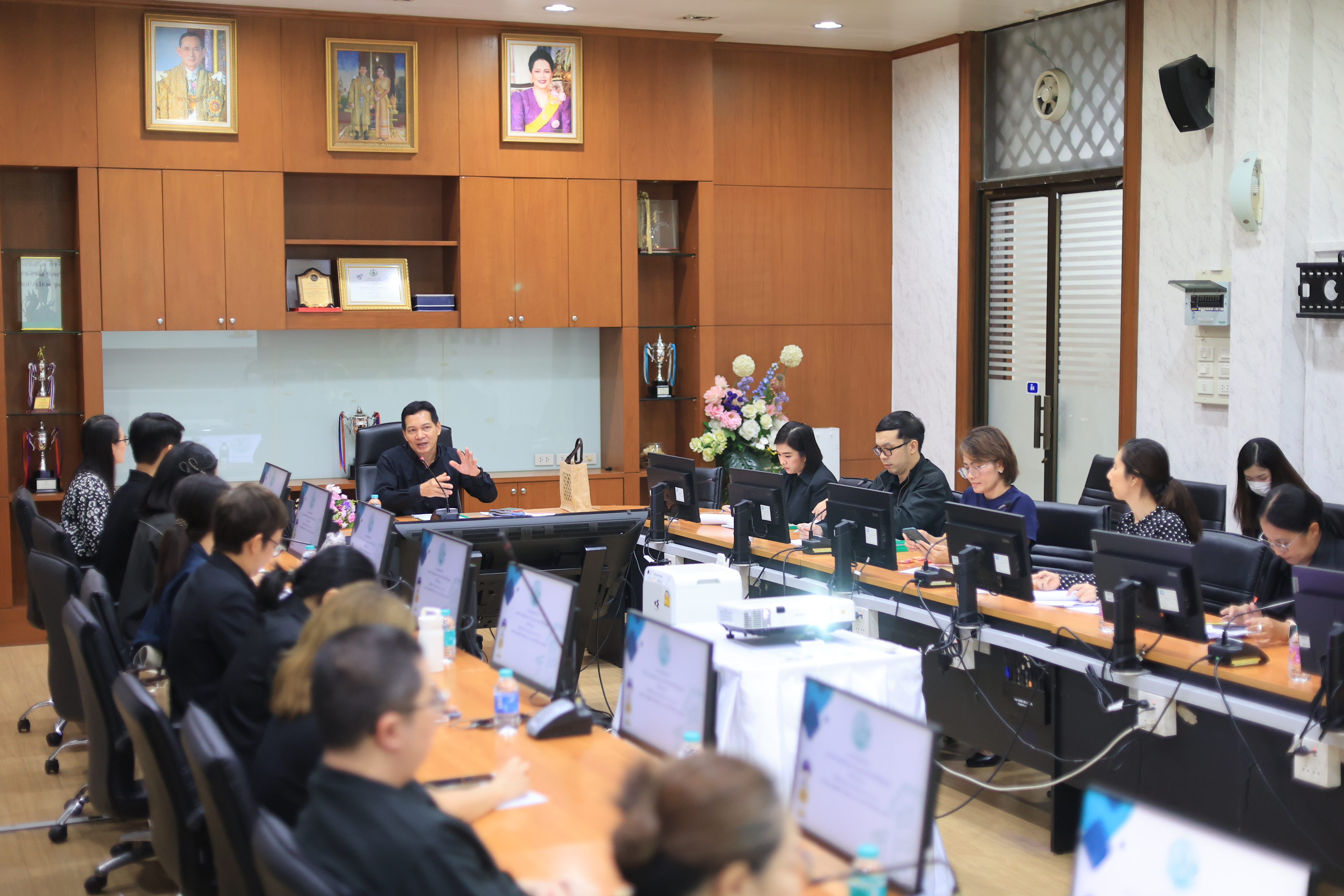 สำนักบริหารกองทุน ประชุมคณะทำงานบริหารความเสี่ยงและการควบคุมภายใน ประจำปีบัญชี 2569 ครั้งที่ 2/2568 (ข่าวแชร์)