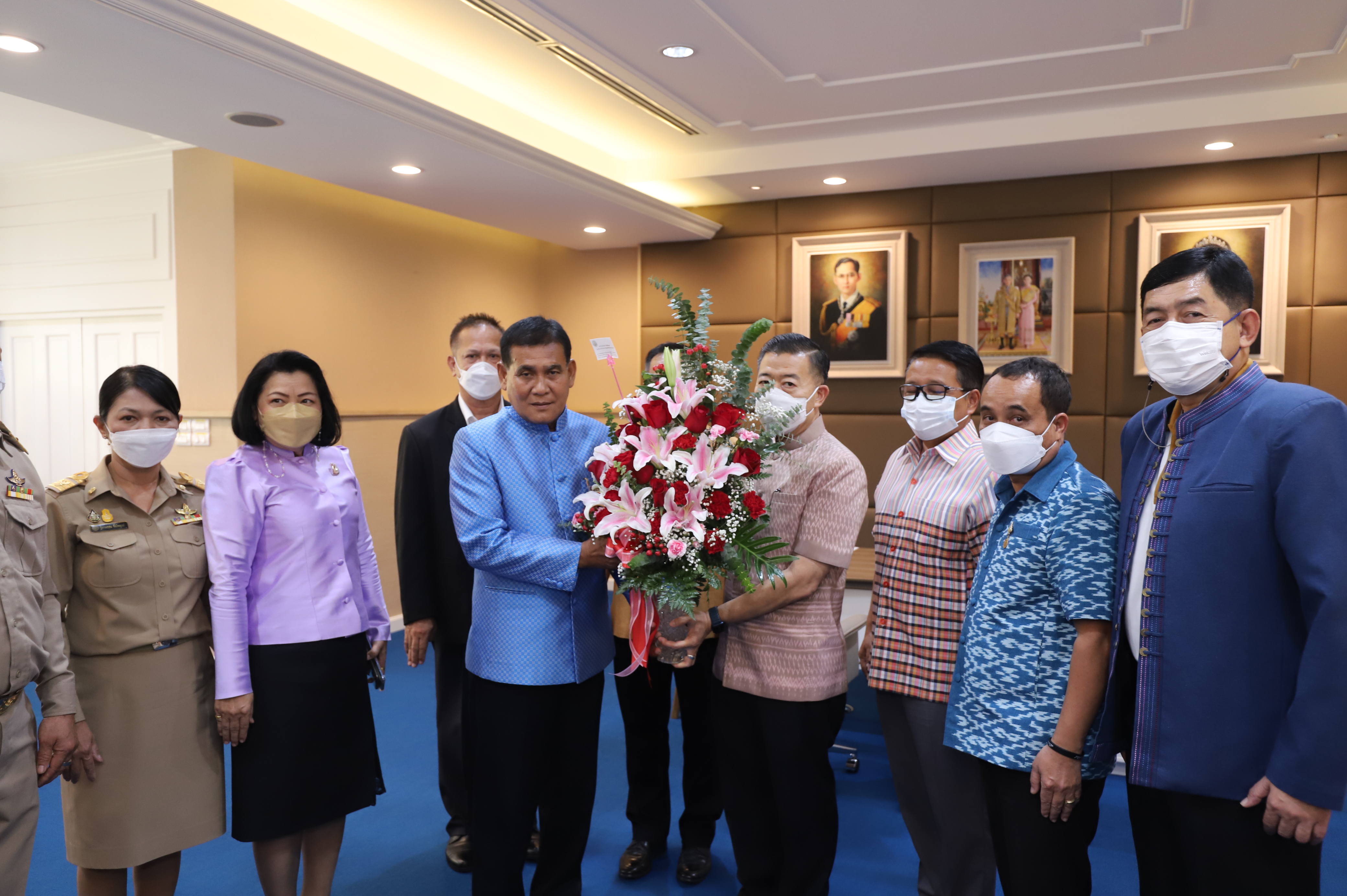 ส.ป.ก. ร่วมแสดงความยินดี รมช.กษ. เนื่องในโอกาสรับตำแหน่งใหม่ (ข่าวแชร์)