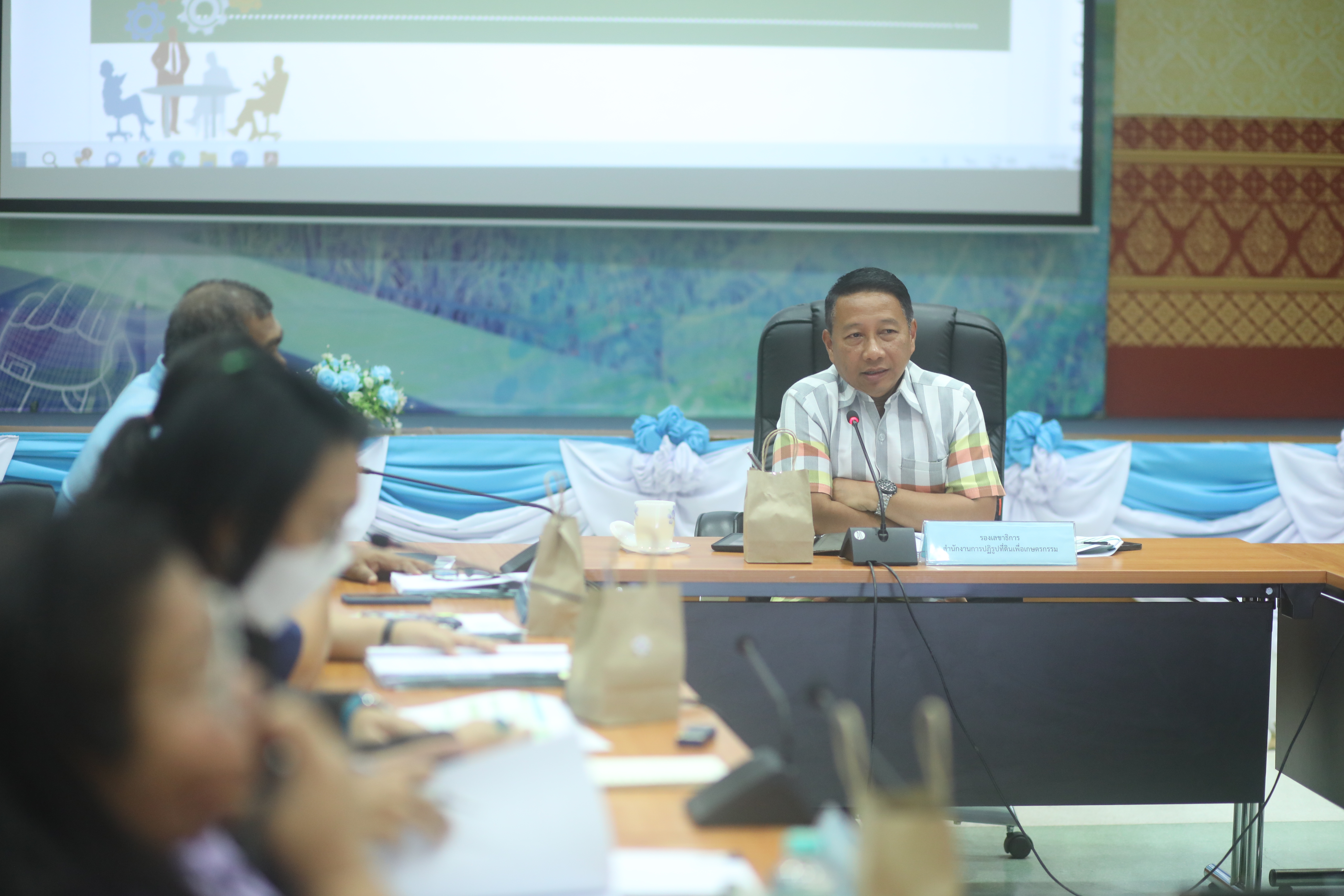 ส.ป.ก. ประชุมคณะทำงานขับเคลื่อนการดำเนินงานที่ดินเอกชน ครั้งที่ 1/2566 (ข่าวแชร์)