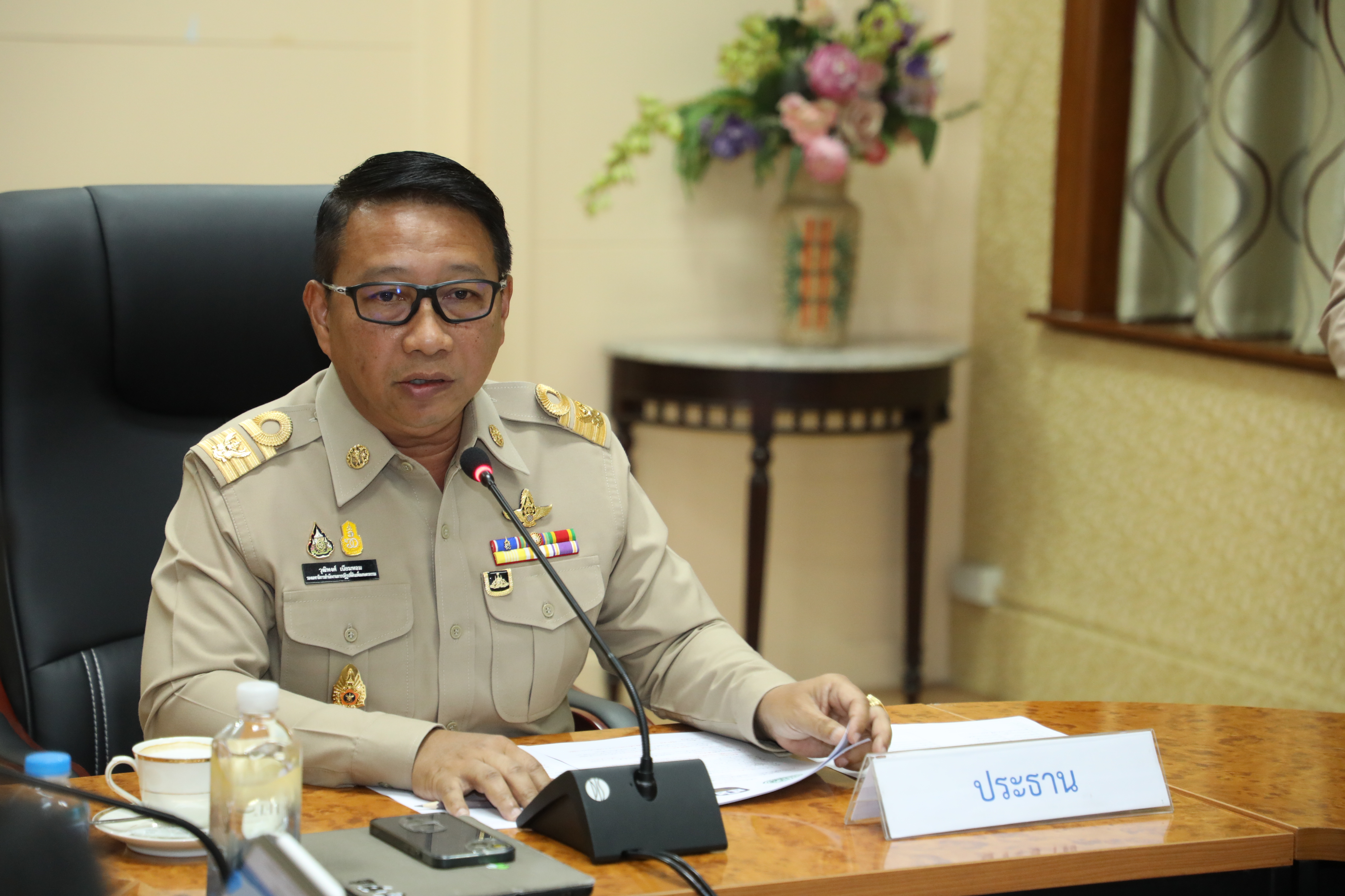 ส.ป.ก. ประชุมคณะทำงานกำหนดแนวทางและการแก้ไขปัญหาร่วมกัน ในการดำเนินงานกรณีเกษตรกรผู้ได้รับสิทธิหรือกรรมสิทธิ์ในที่ดิน ขอรับสินเชื่อจาก ธ.ก.ส. ครั้งที่ 1/2566